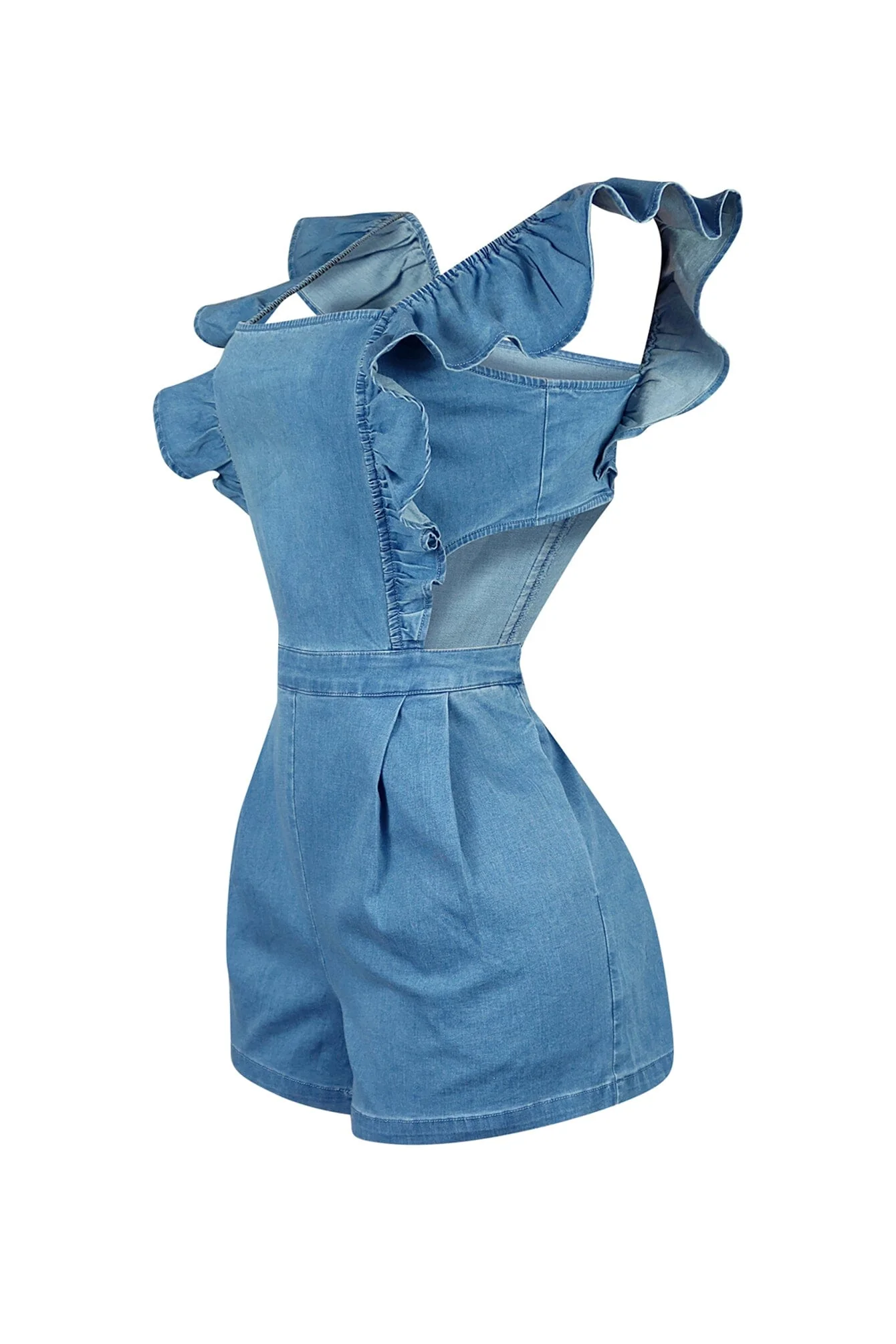 10008-Til-The-End-Ruffle-Straps-Romper-4.webp Til The End Ruffle Straps Romper