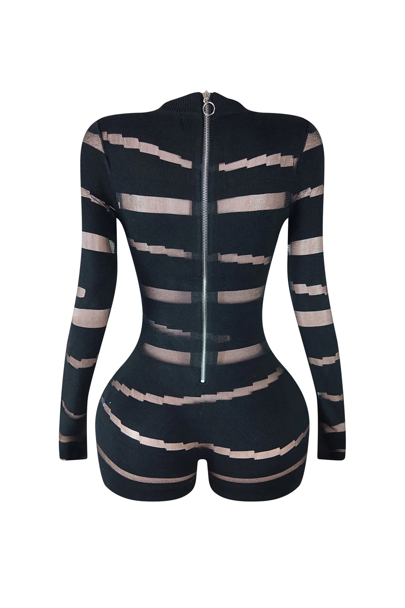 10024-Sneak-Peek-Mesh-Contrast-Romper-7.webp Sneak Peek Mesh Contrast Romper