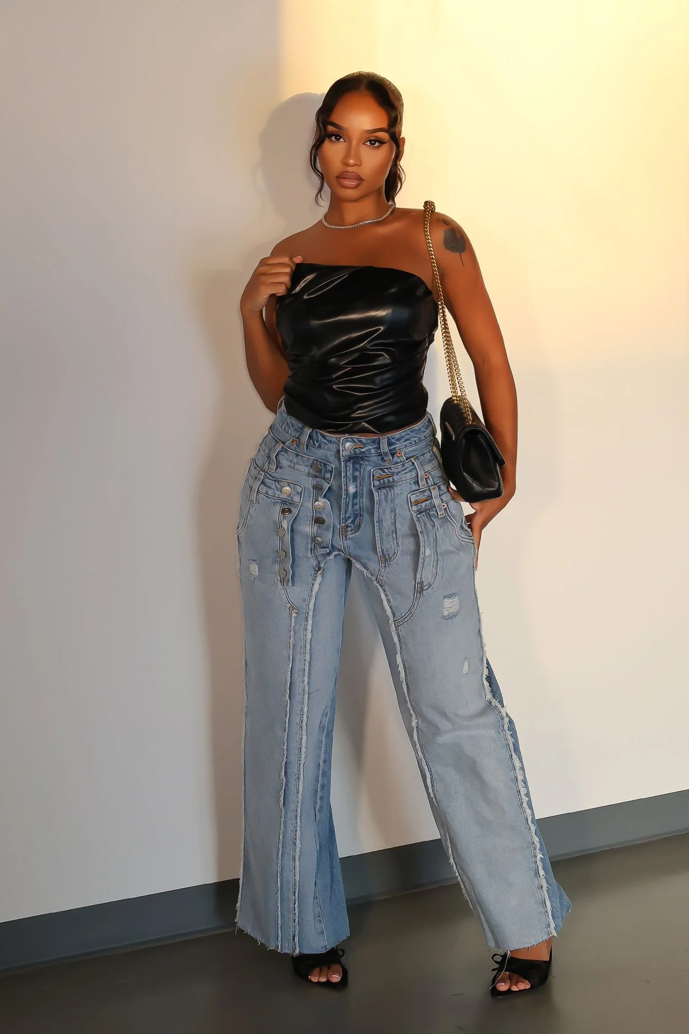 Every Junction Double Waist Jeans