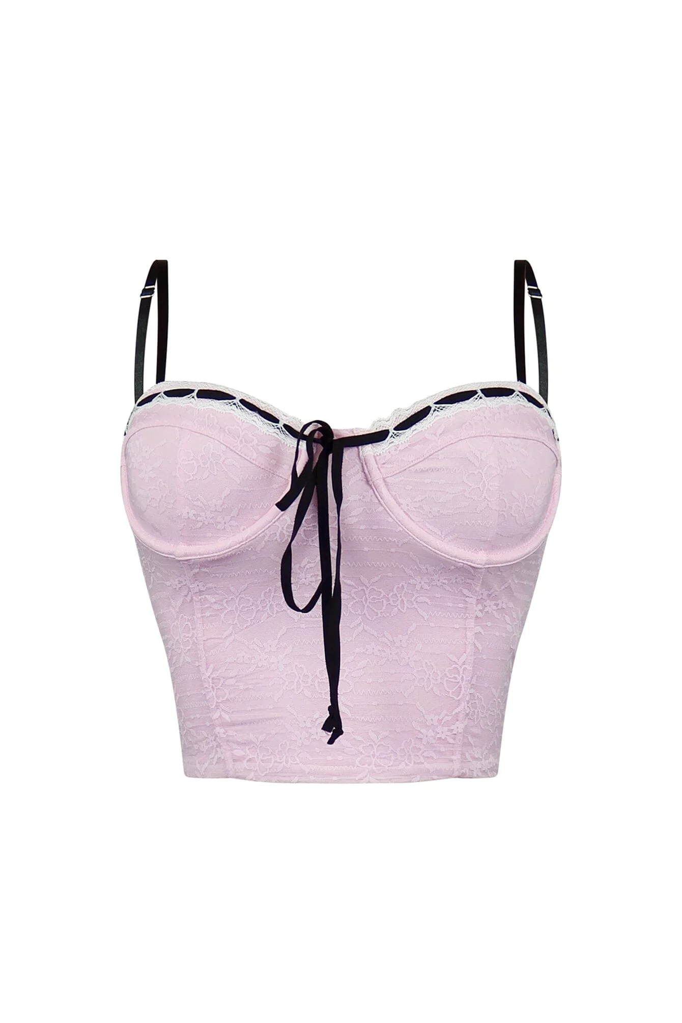 10242-Missing-Me-Lace-Ribbon-Bustier-Top-3.webp Missing Me Lace Ribbon Bustier Top