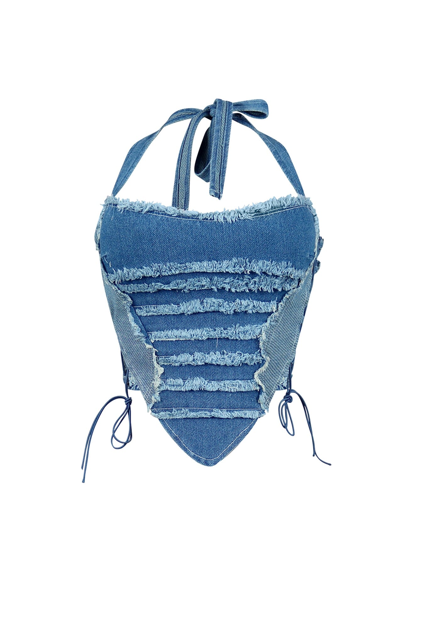 10258-Meara-Denim-Halter-Top-4.jpg Meara Denim Halter Top