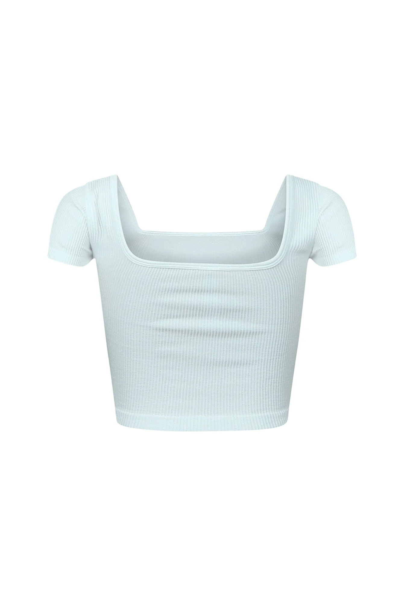 10294-Camille-Ribbed-Short-Sleeve-Crop-Top-3.webp Camille Ribbed Short Sleeve Crop Top