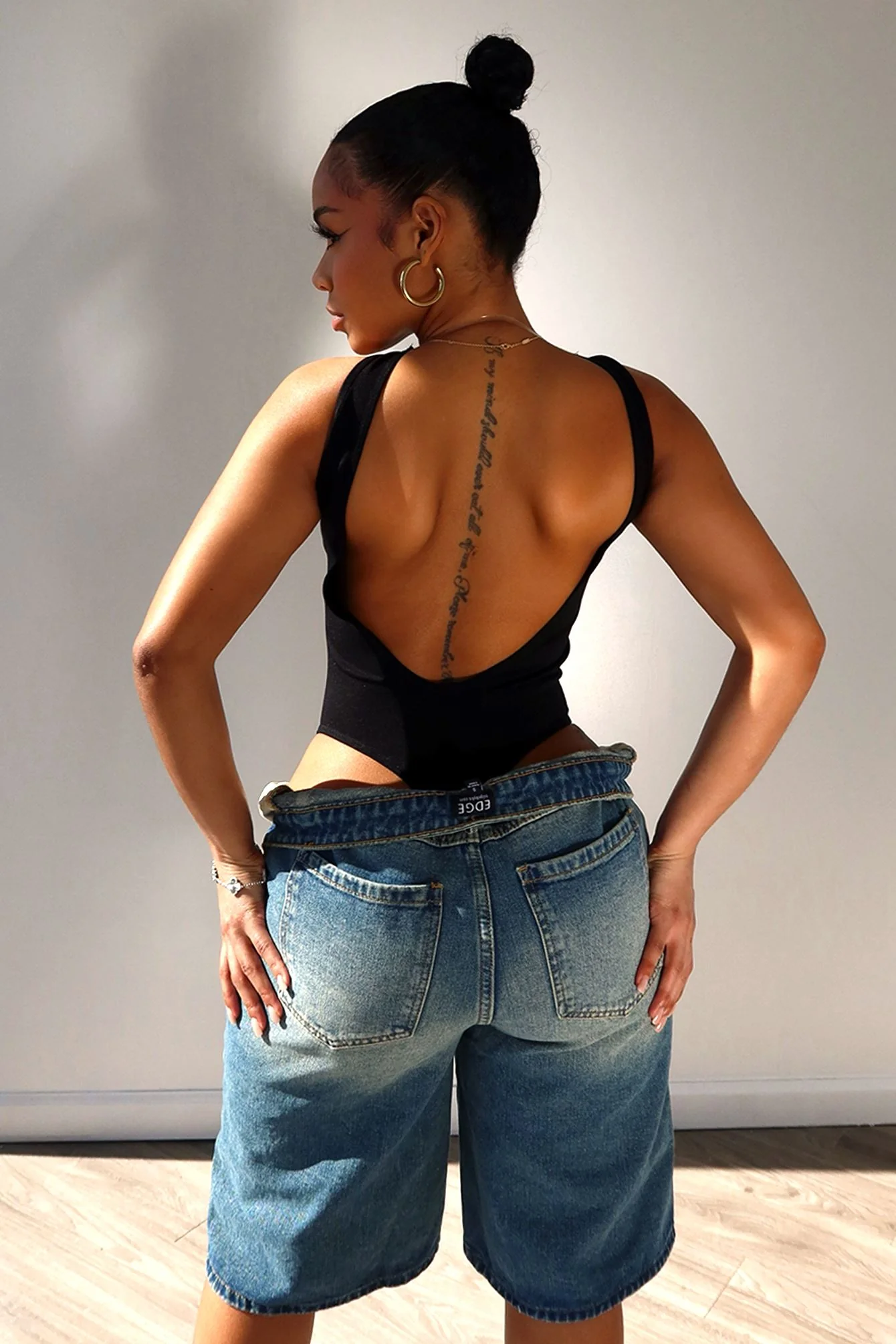 Soft Smooth Scoop Back Bodysuit