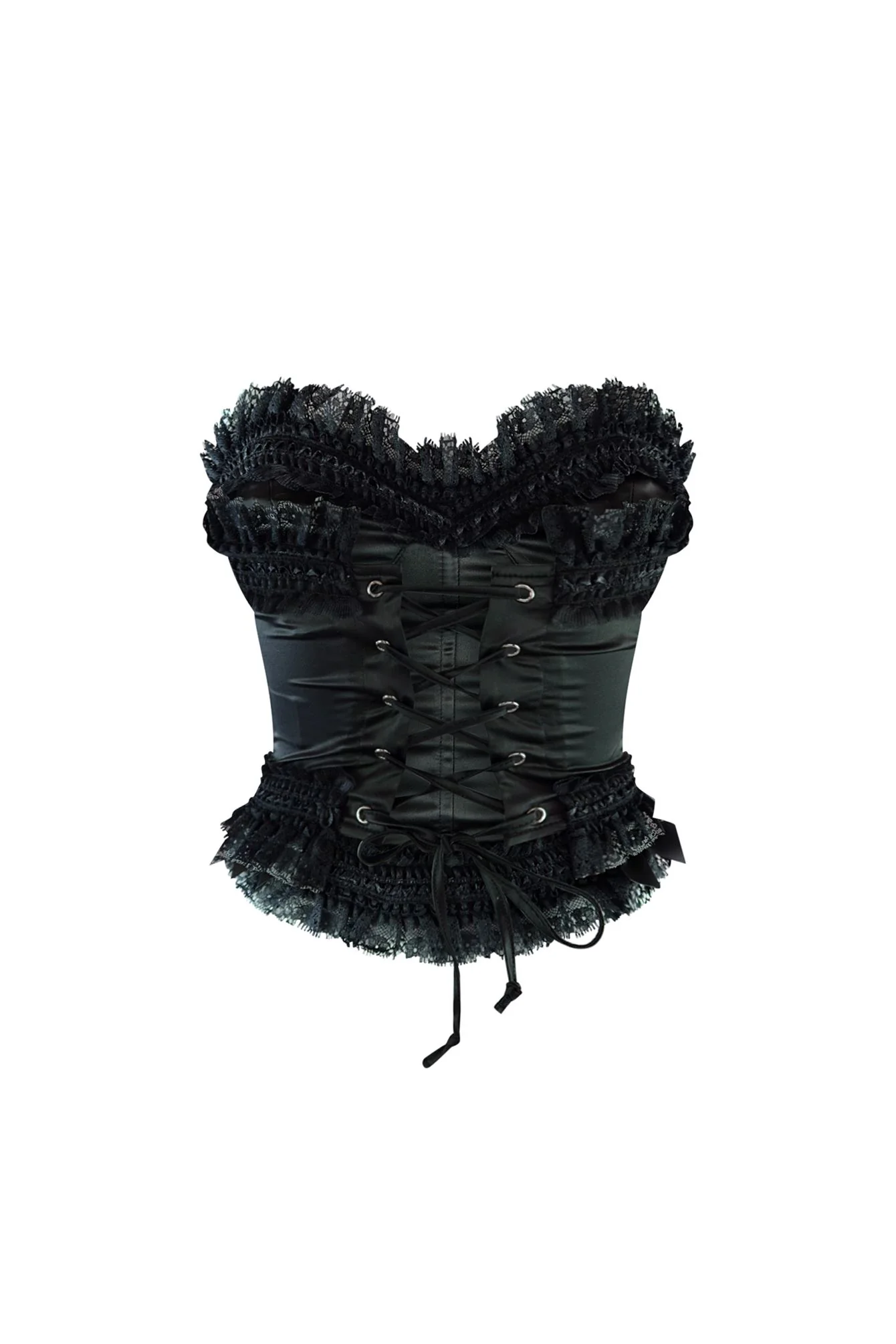 10474-Rococo-Lace-Trim-Satin-Corset-9.webp Rococo Lace Trim Satin Corset