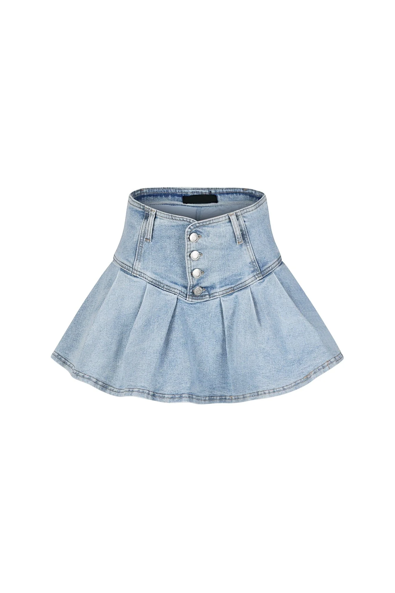 1049-Casually-Pleated-Denim-Mini-Skirt-5.webp Casually Pleated Denim Mini Skirt