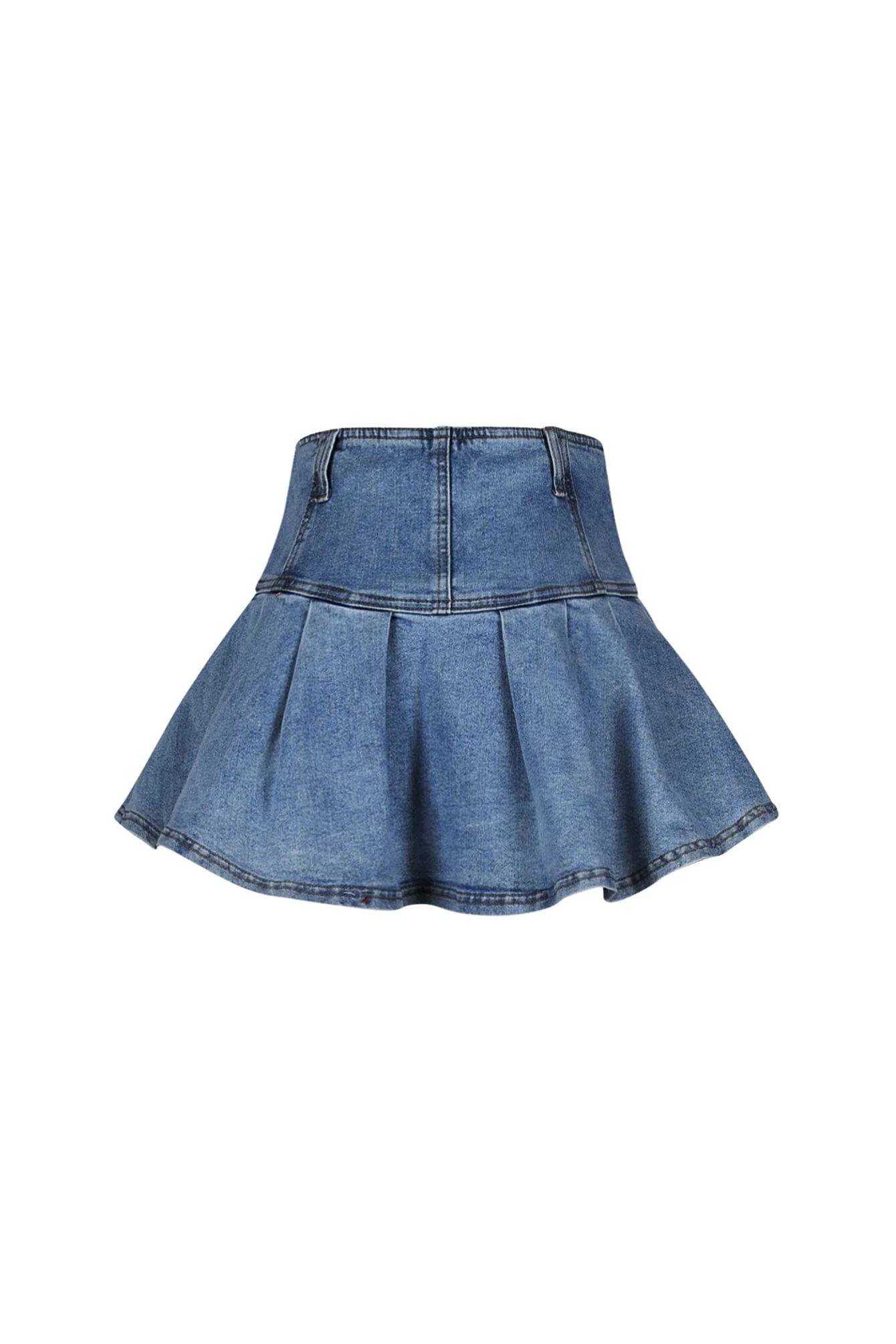 1049-Casually-Pleated-Denim-Mini-Skirt-6.webp Casually Pleated Denim Mini Skirt