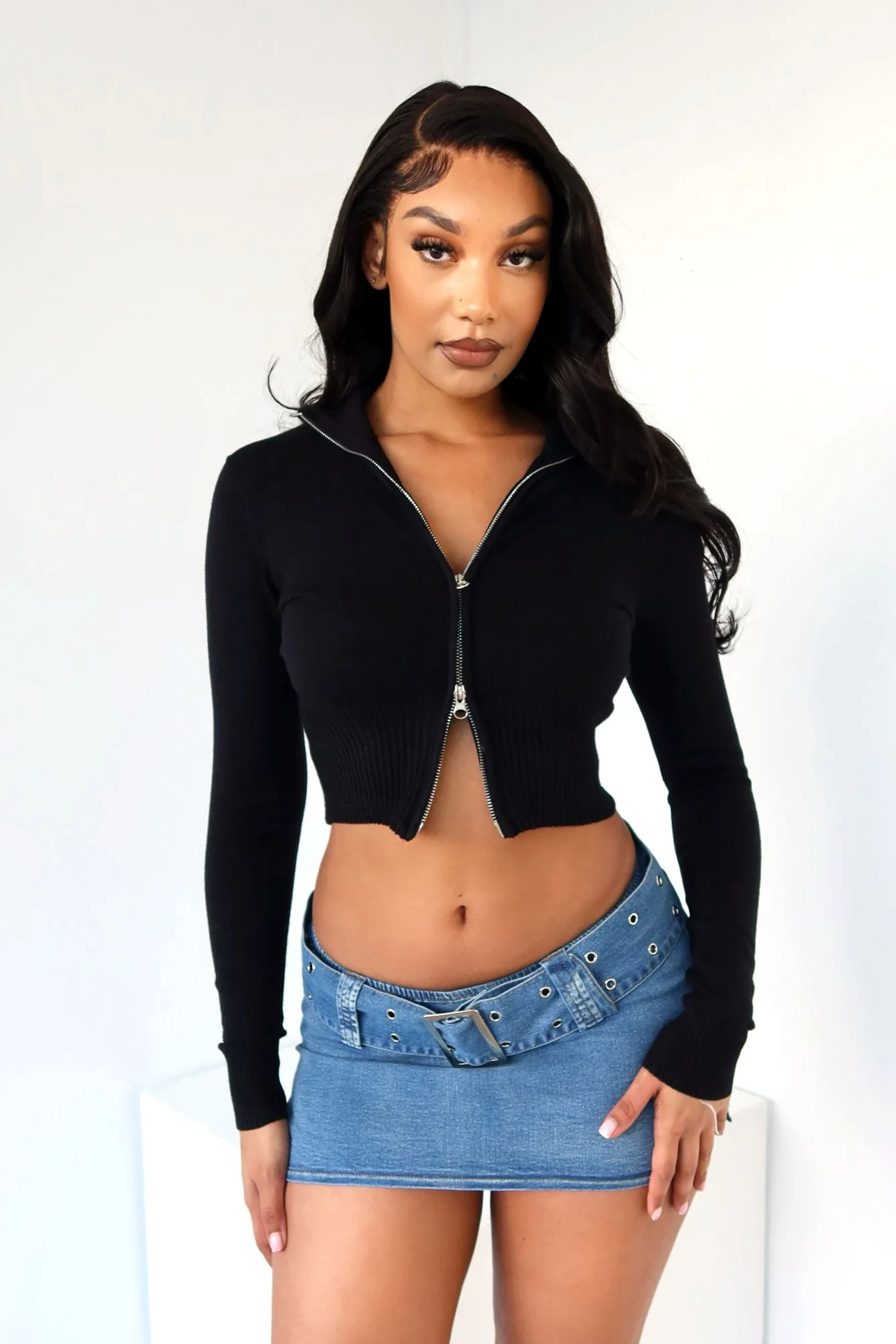 10493-Another-Round-Two-Way-Zipper-Knit-Top-3.webp Another Round Two Way Zipper Knit Top