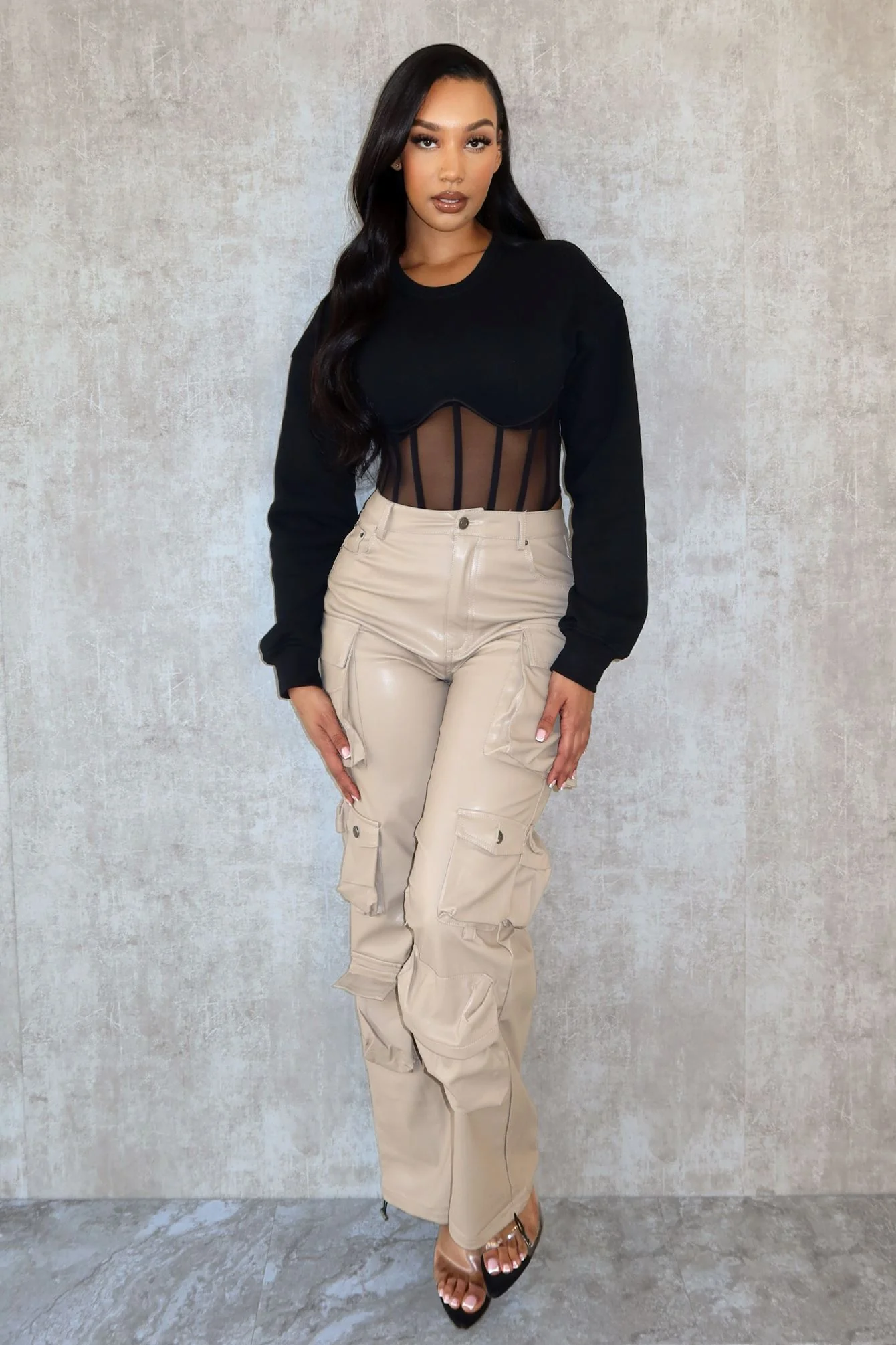 10604-Be-Your-Self-Corset-Sweatshirt-Top-5.webp Be Your Self Corset Sweatshirt Top