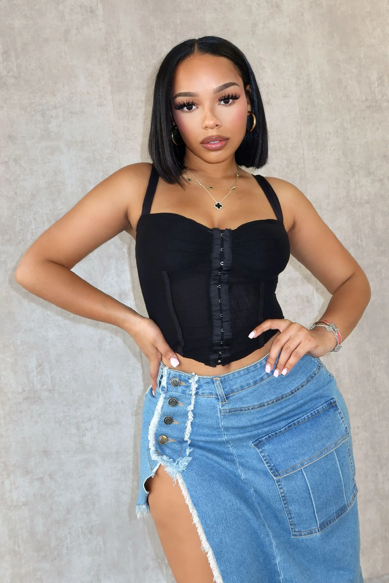 10618-Go-Getter-Mesh-Corset-Top-2.webp Go Getter Mesh Corset Top