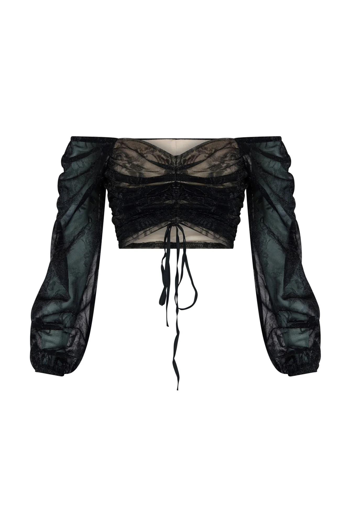 10642-Danielle-Off-Shoulder-Mesh-Top-2.webp Danielle Off Shoulder Mesh Top