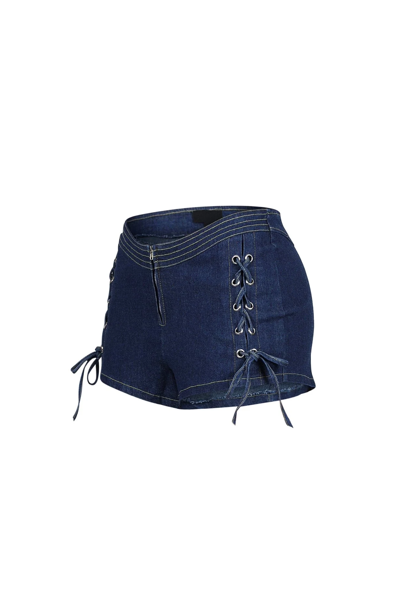 1074-Sidekick-Lace-Up-Denim-Shorts-4.webp Sidekick Lace Up Denim Shorts