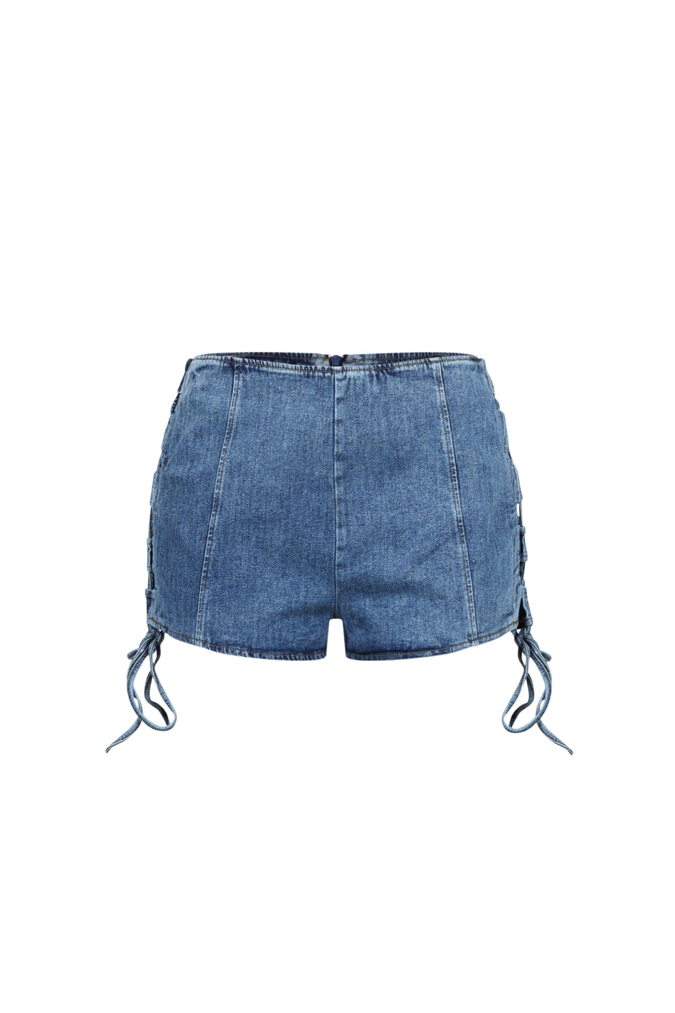 1078-Vivienne-Denim-Lace-Up-Shorts-3.jpg Vivienne Denim Lace Up Shorts