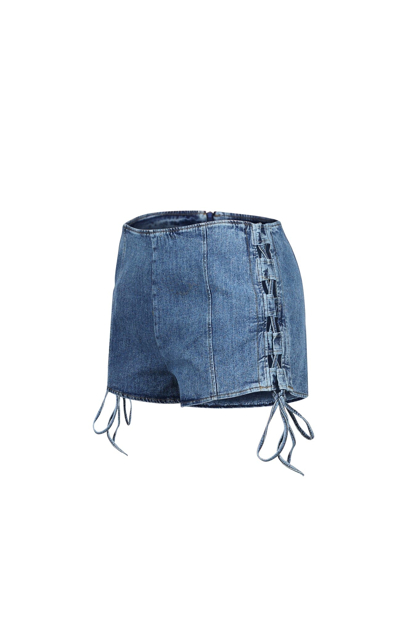 1078-Vivienne-Denim-Lace-Up-Shorts-4.jpg Vivienne Denim Lace Up Shorts