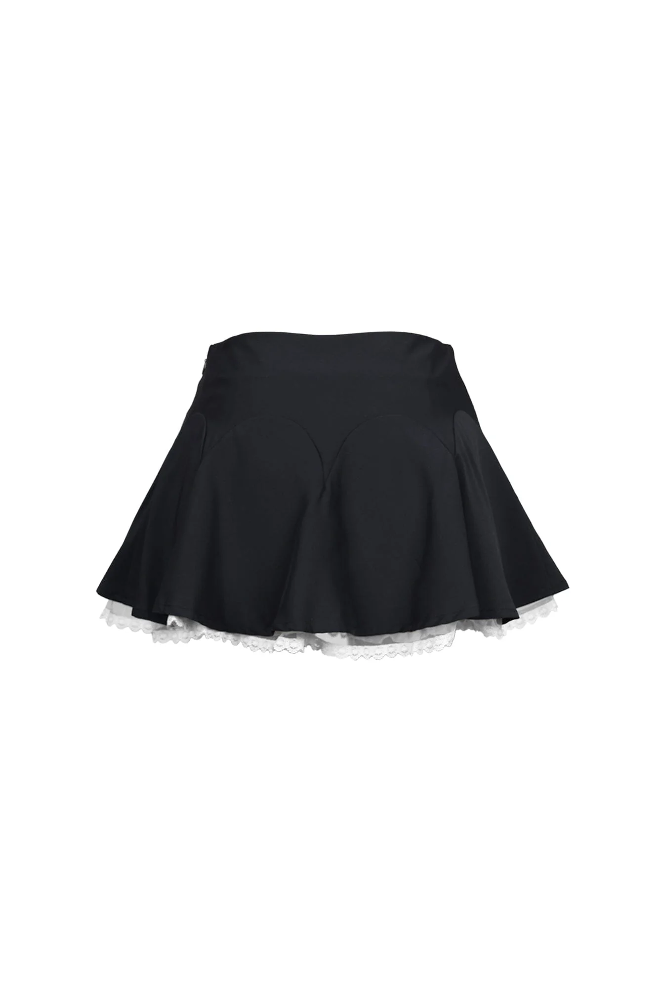 1117-Florette-Flare-Mini-Skirt-With-Lace-Trim-5.webp Florette Flare Mini Skirt With Lace Trim
