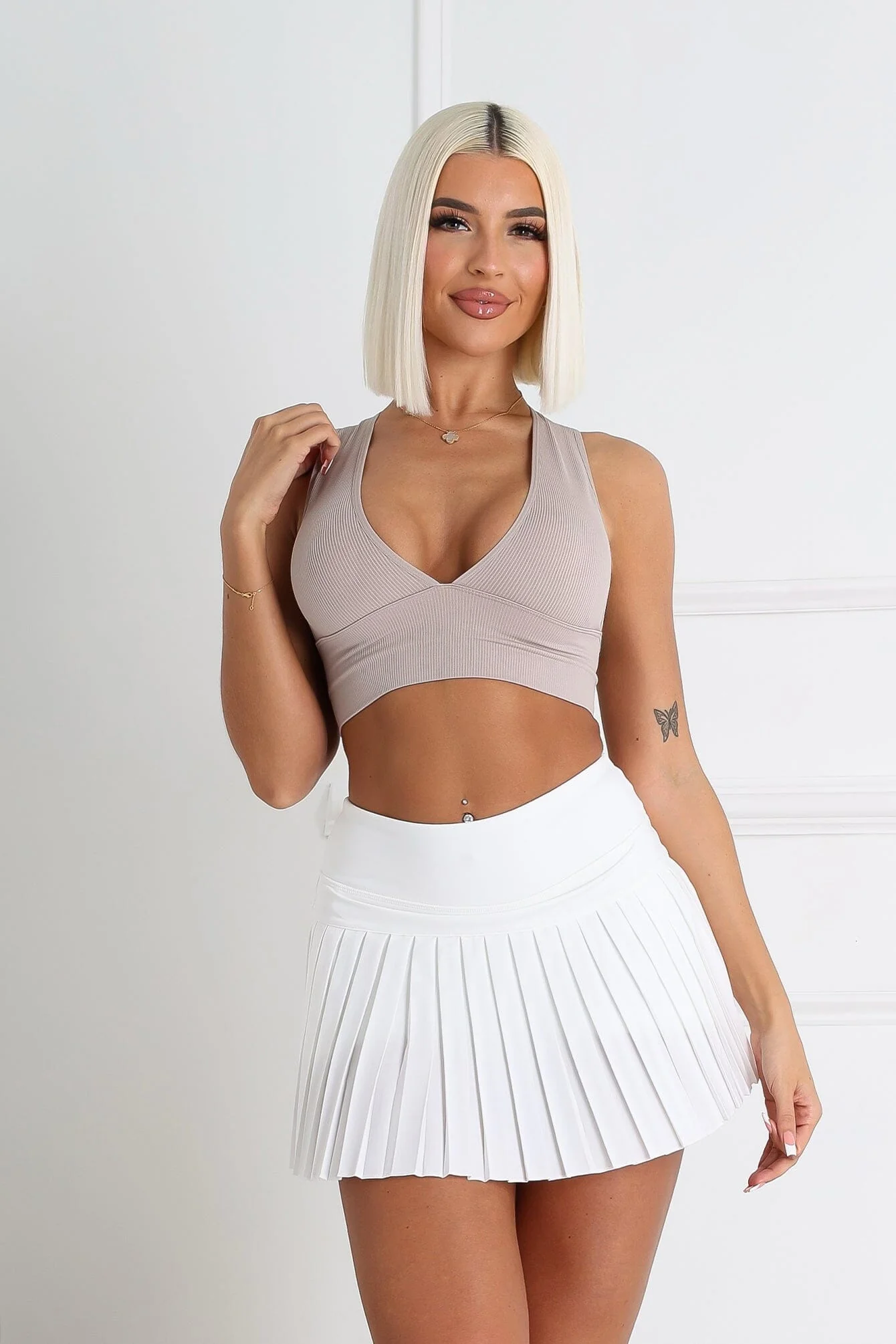 Performance Pleated Mini Tennis Skirt