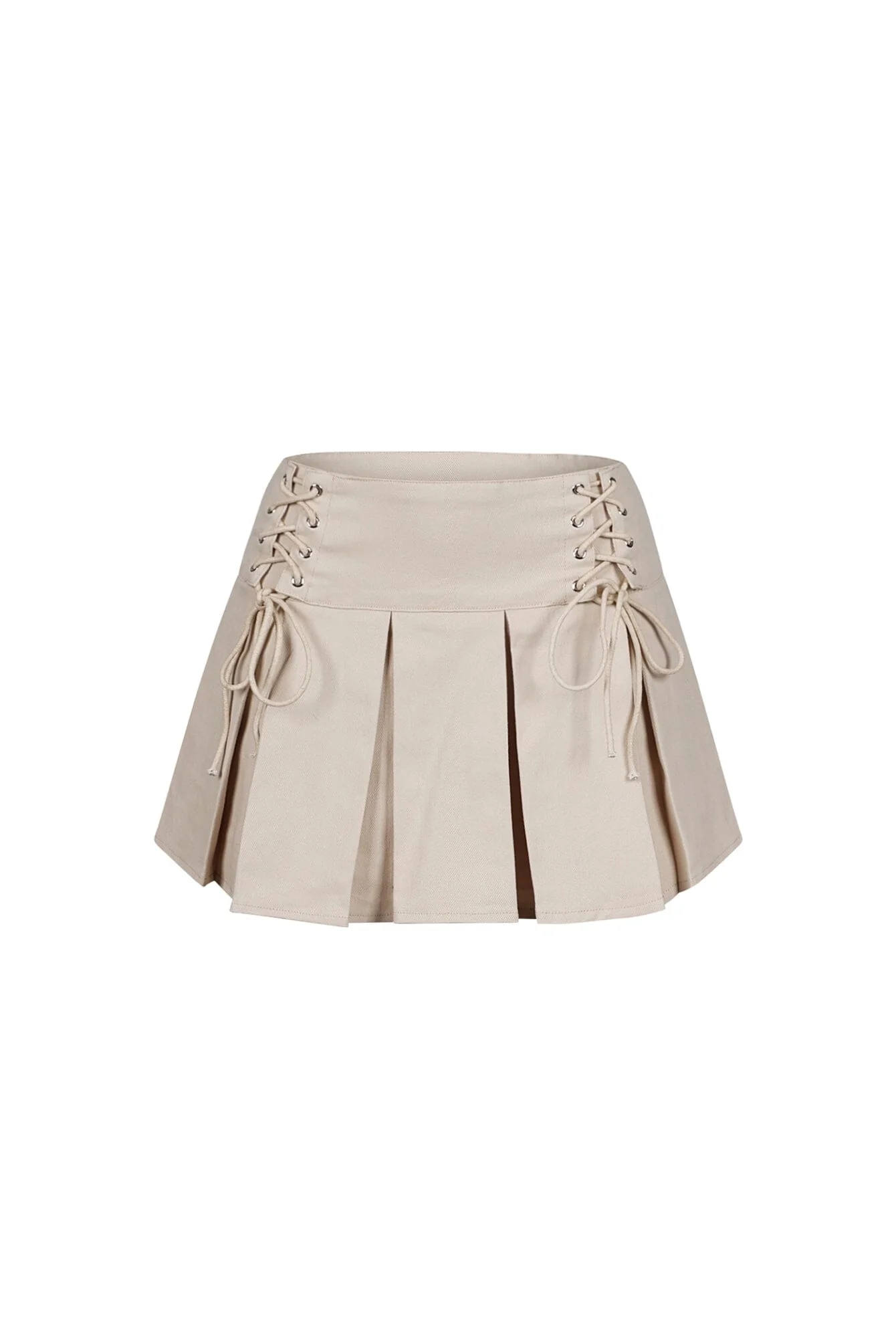 1252-Mika-Lace-Up-Pleated-Mini-Skirt-3.webp Mika Lace Up Pleated Mini Skirt