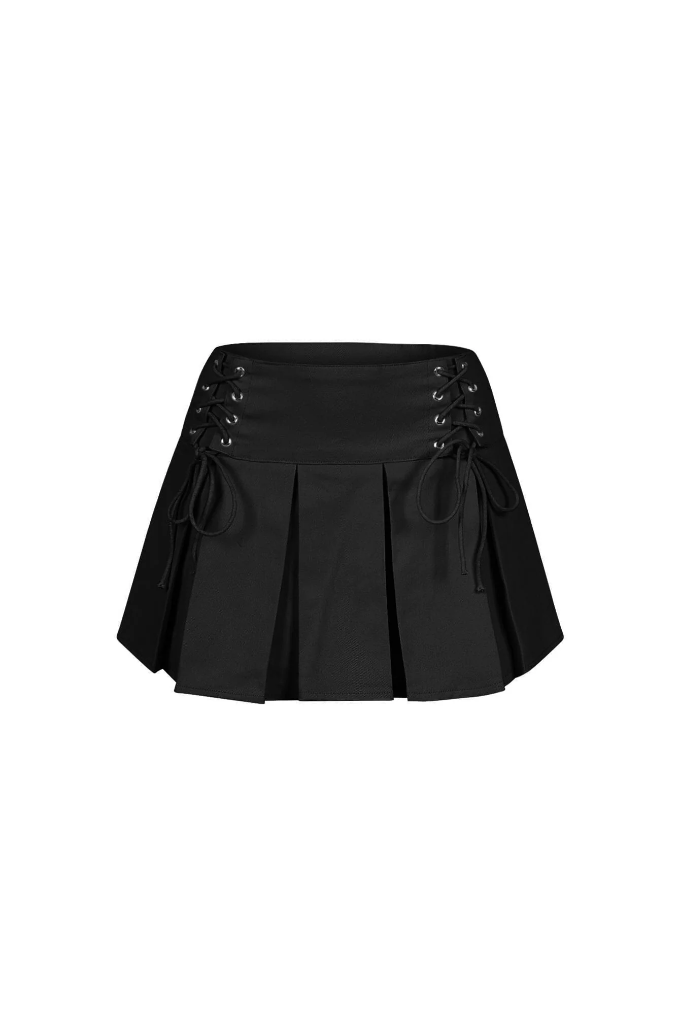 1252-Mika-Lace-Up-Pleated-Mini-Skirt-4.webp Mika Lace Up Pleated Mini Skirt