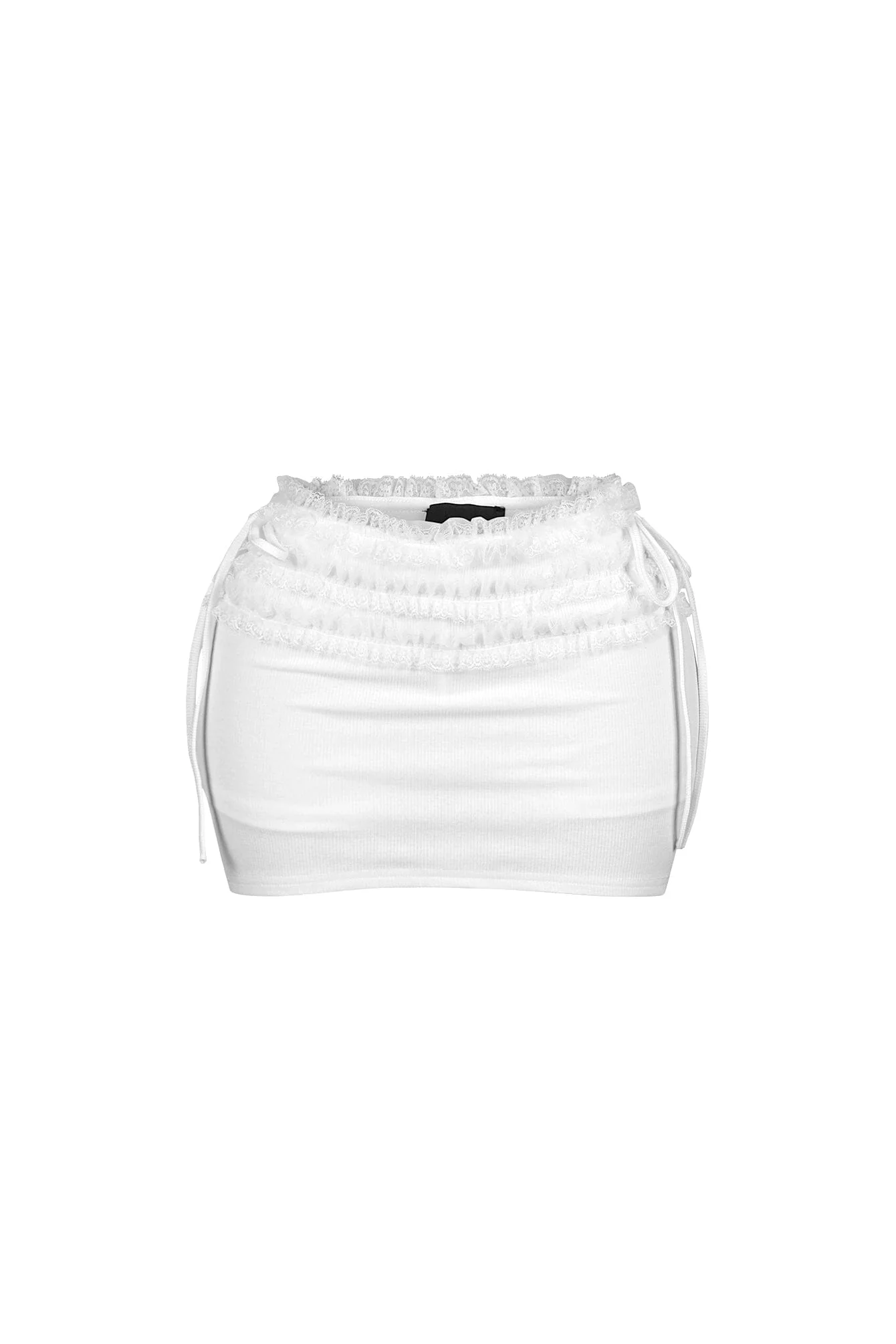 1263-Gam-Lace-Trim-Mini-Skirt-5.webp Gam Lace Trim Mini Skirt