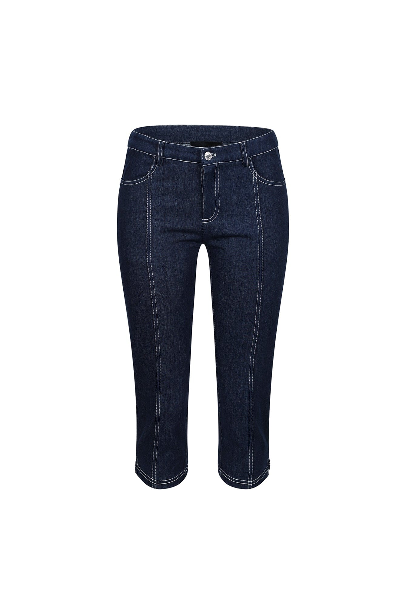Meems Dusk Denim Capri Pants