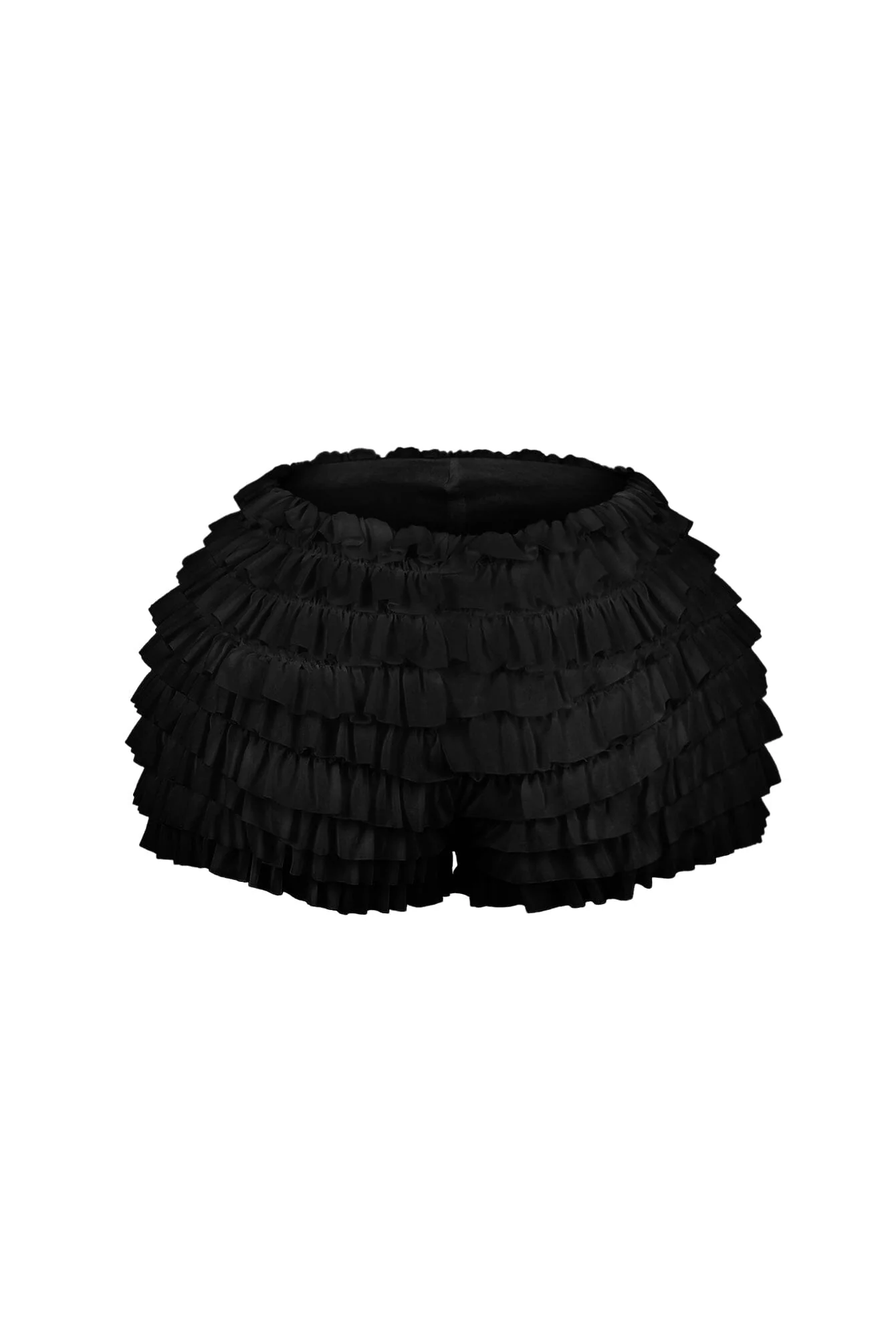 1330-Maven-Mesh-Ruffle-Micro-Shorts-7.webp Maven Mesh Ruffle Micro Shorts