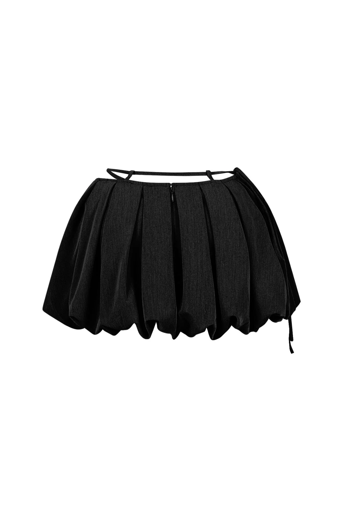 1368-Denis-Woven-Bubble-Skort-With-String-8.webp Denis Woven Bubble Skort With String