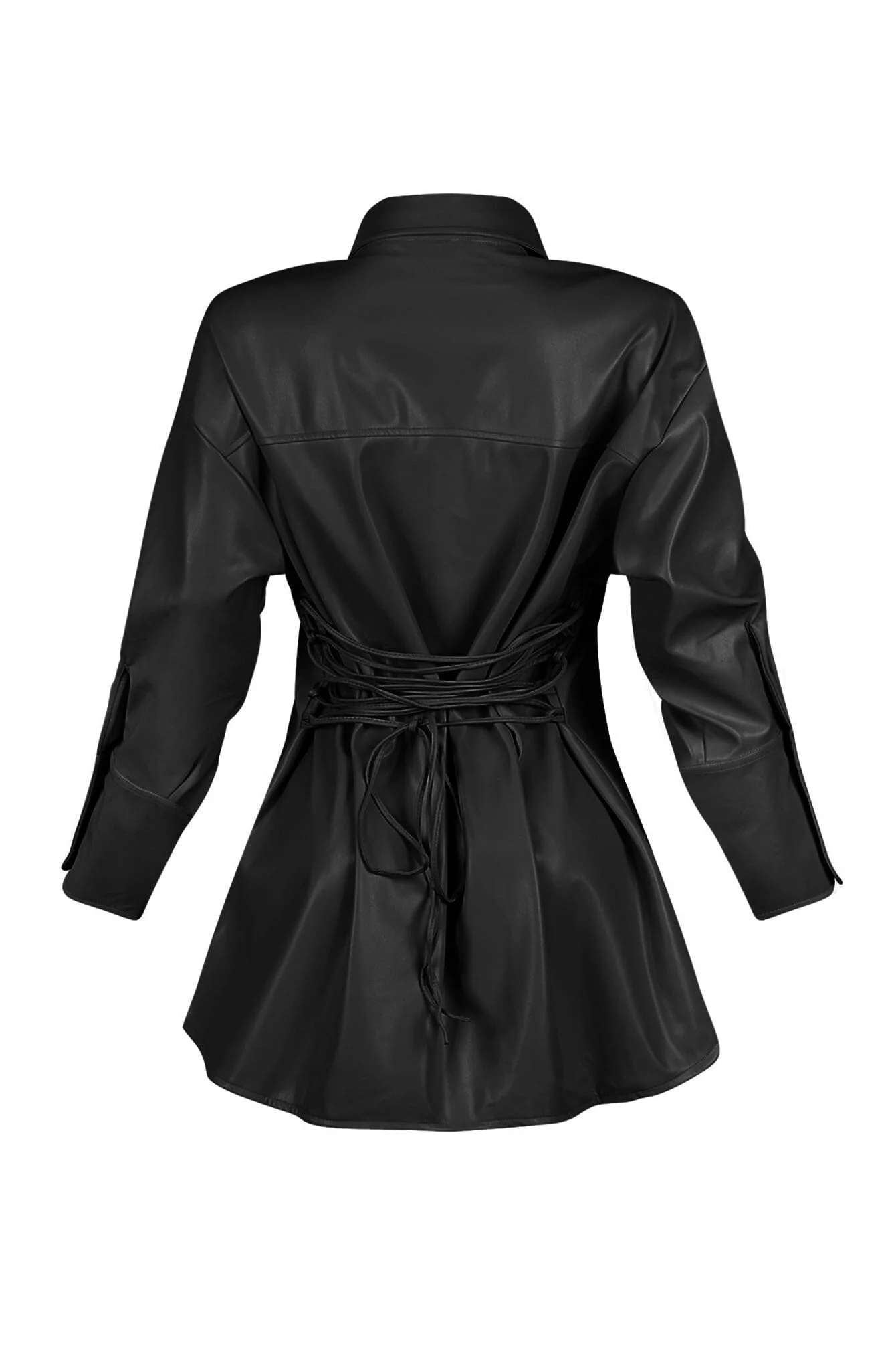 138-Lorene-Faux-Leather-Mini-Dress-7.webp Lorene Faux Leather Mini Dress