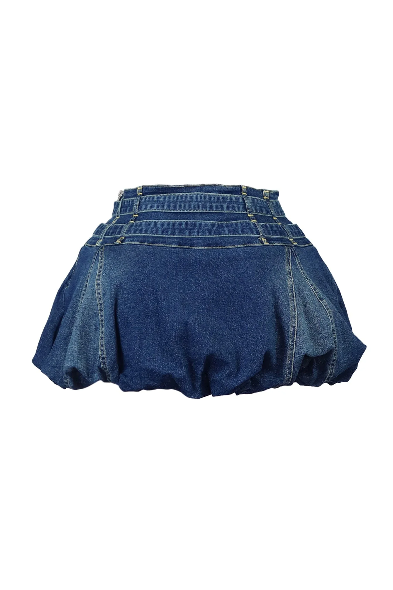 1449-Leonie-Denim-Bubble-Mini-Skirt-3.webp Leonie Denim Bubble Mini Skirt