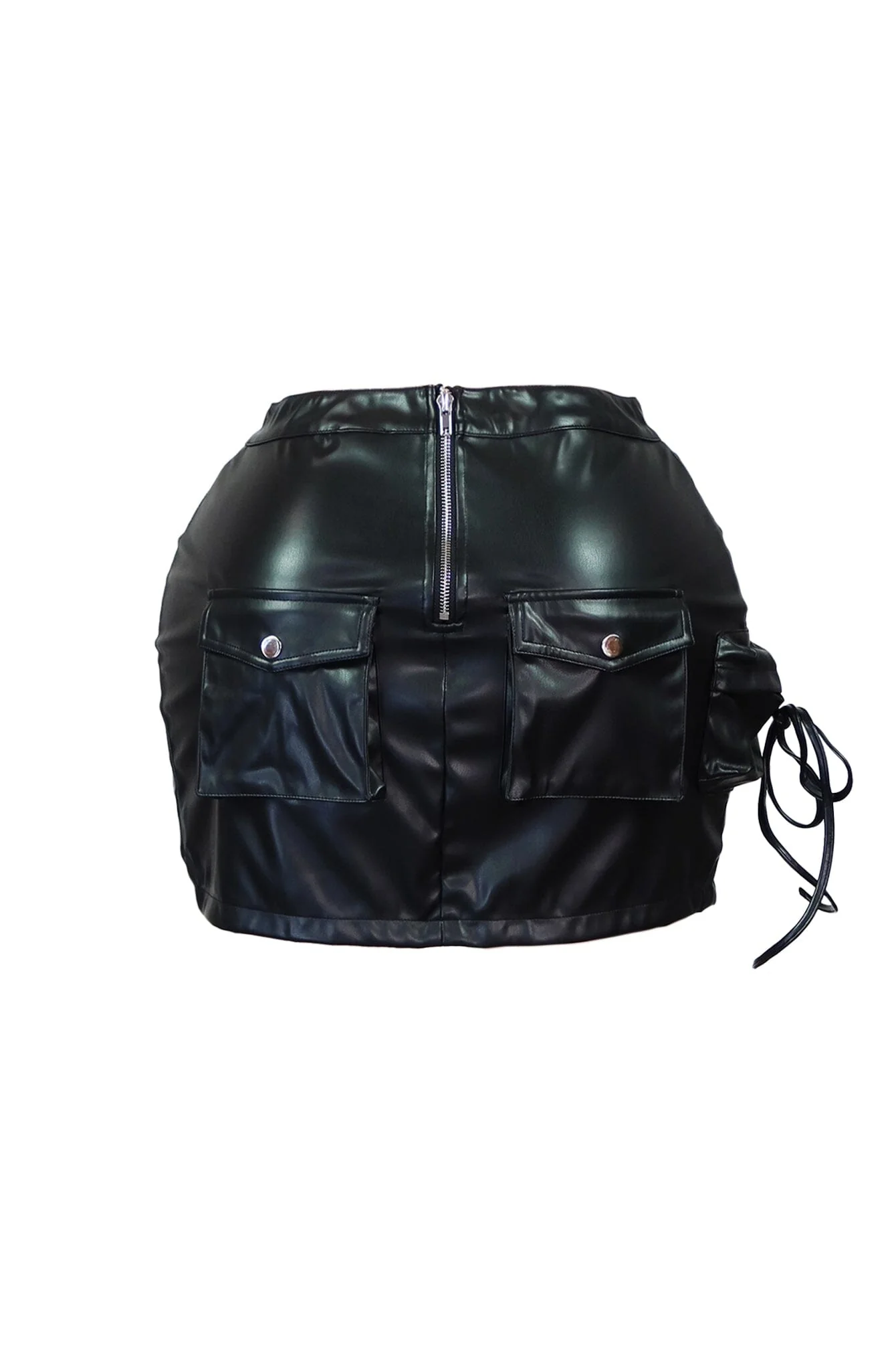 1471-Still-Monster-PU-Mini-Skirt-5.webp Still Monster PU Mini Skirt