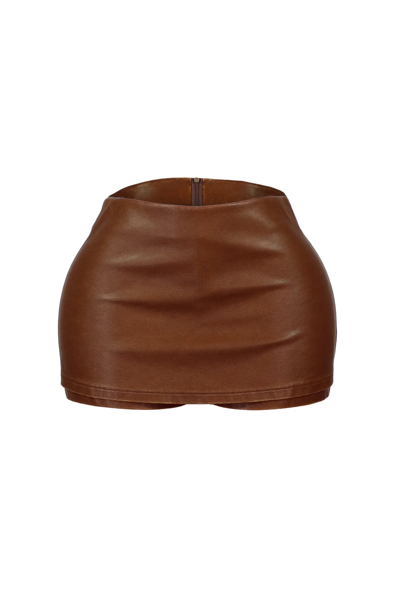 1490-Lenny-Washed-Faux-Leather-Skort-6.webp Lenny Washed Faux Leather Skort