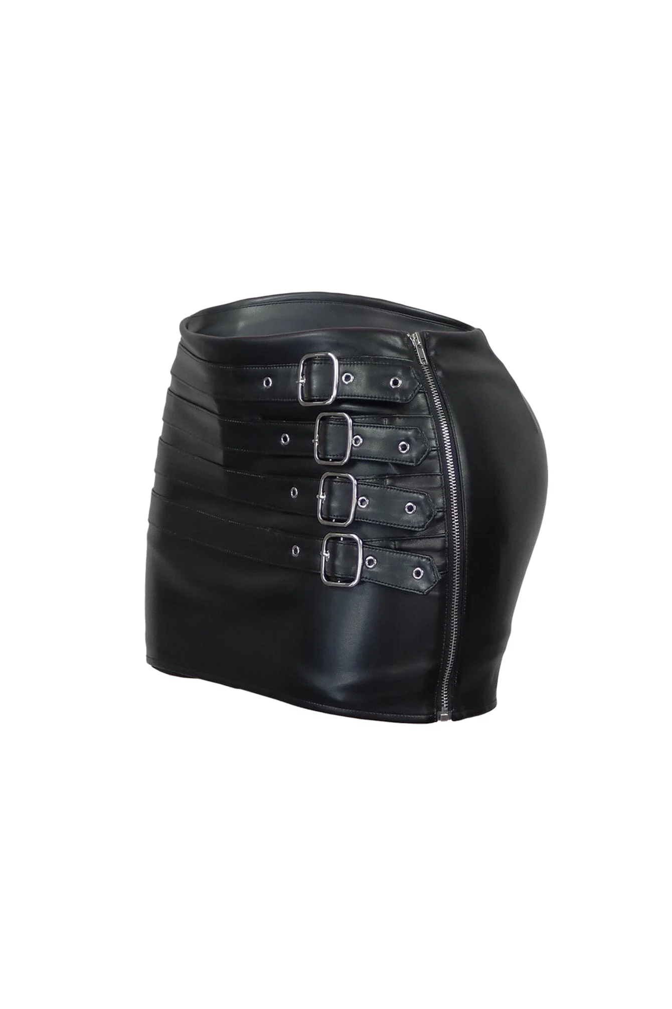 1497-Bennet-Faux-Leather-Mini-Skirt-4.webp Bennet Faux Leather Mini Skirt