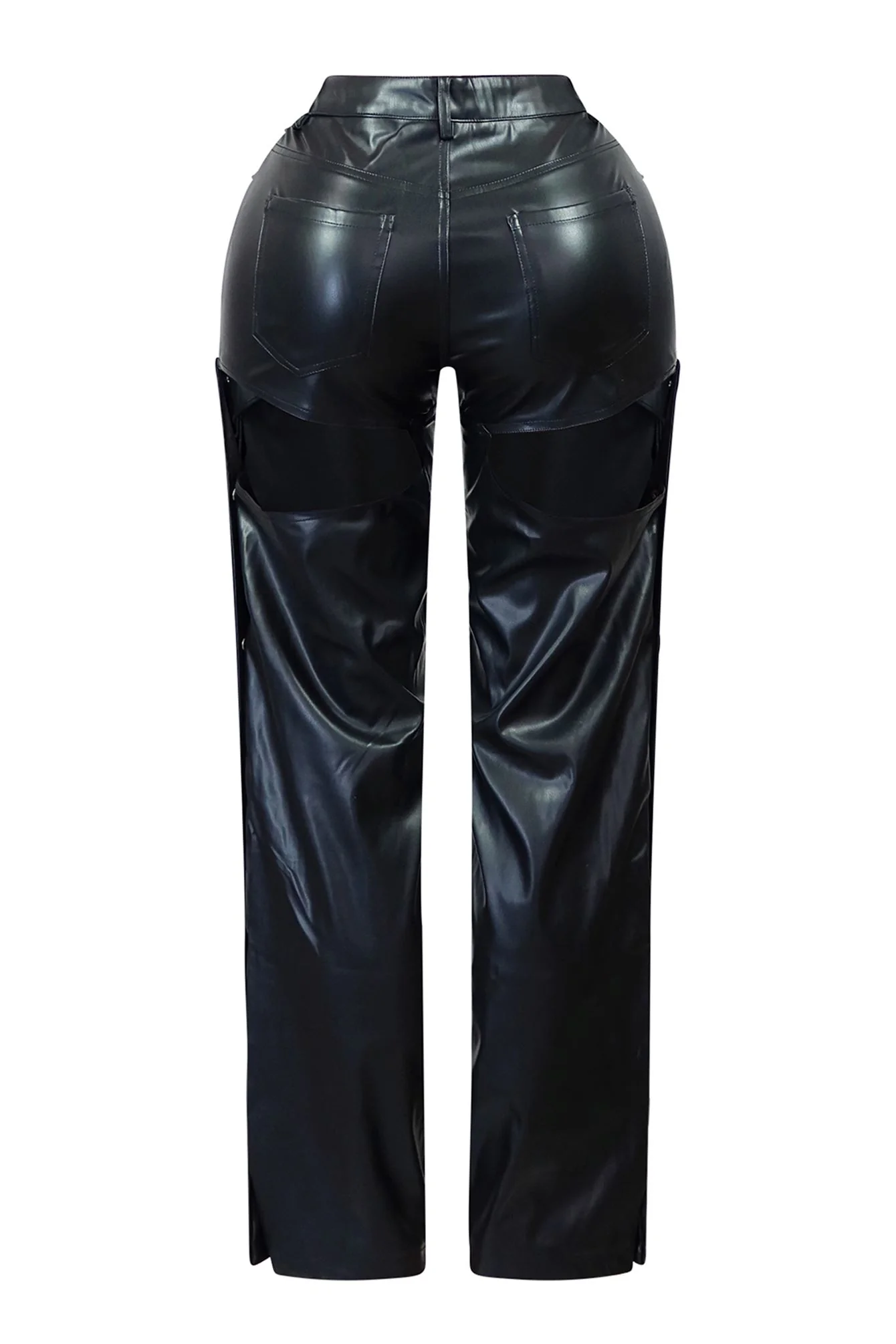 1501-Collins-PU-Cut-Out-Button-Pants-5.webp Collins PU Cut Out Button Pants