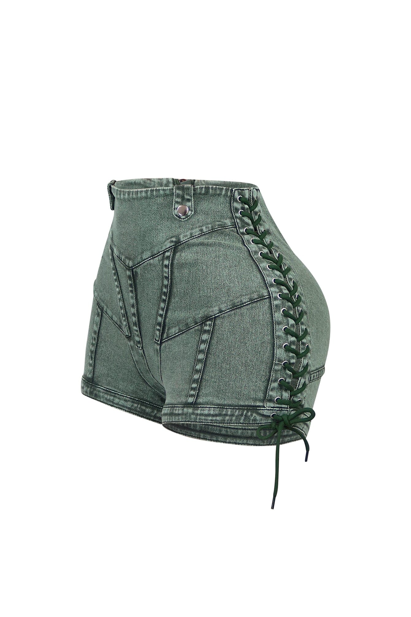 1534-Keep-Up-Lace-Up-Denim-Shorts-11.jpg Keep Up Lace Up Denim Shorts