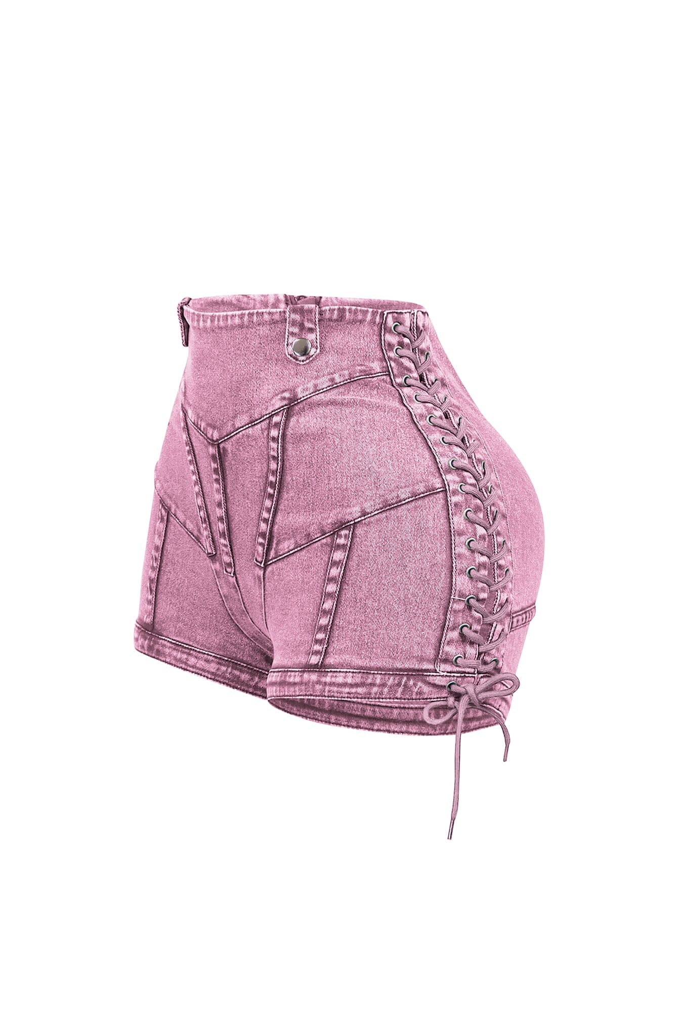 1534-Keep-Up-Lace-Up-Denim-Shorts-12.jpg Keep Up Lace Up Denim Shorts