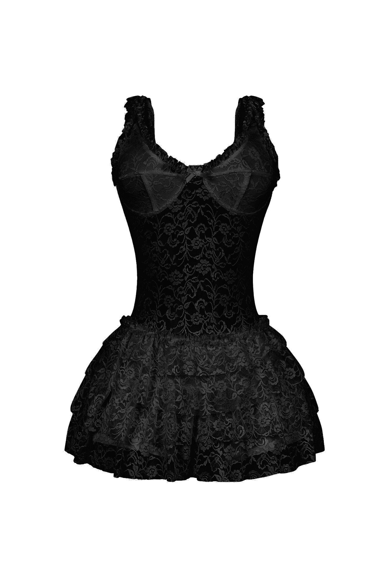 1599-Myrah-Lace-Ruffle-Mini-Dress-4.jpg Myrah Lace Ruffle Mini Dress
