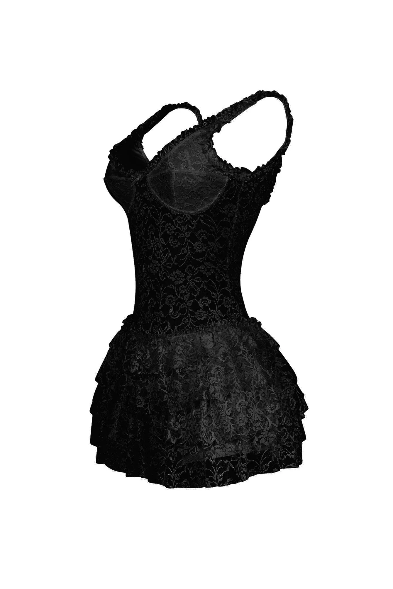 1599-Myrah-Lace-Ruffle-Mini-Dress-6.webp Myrah Lace Ruffle Mini Dress