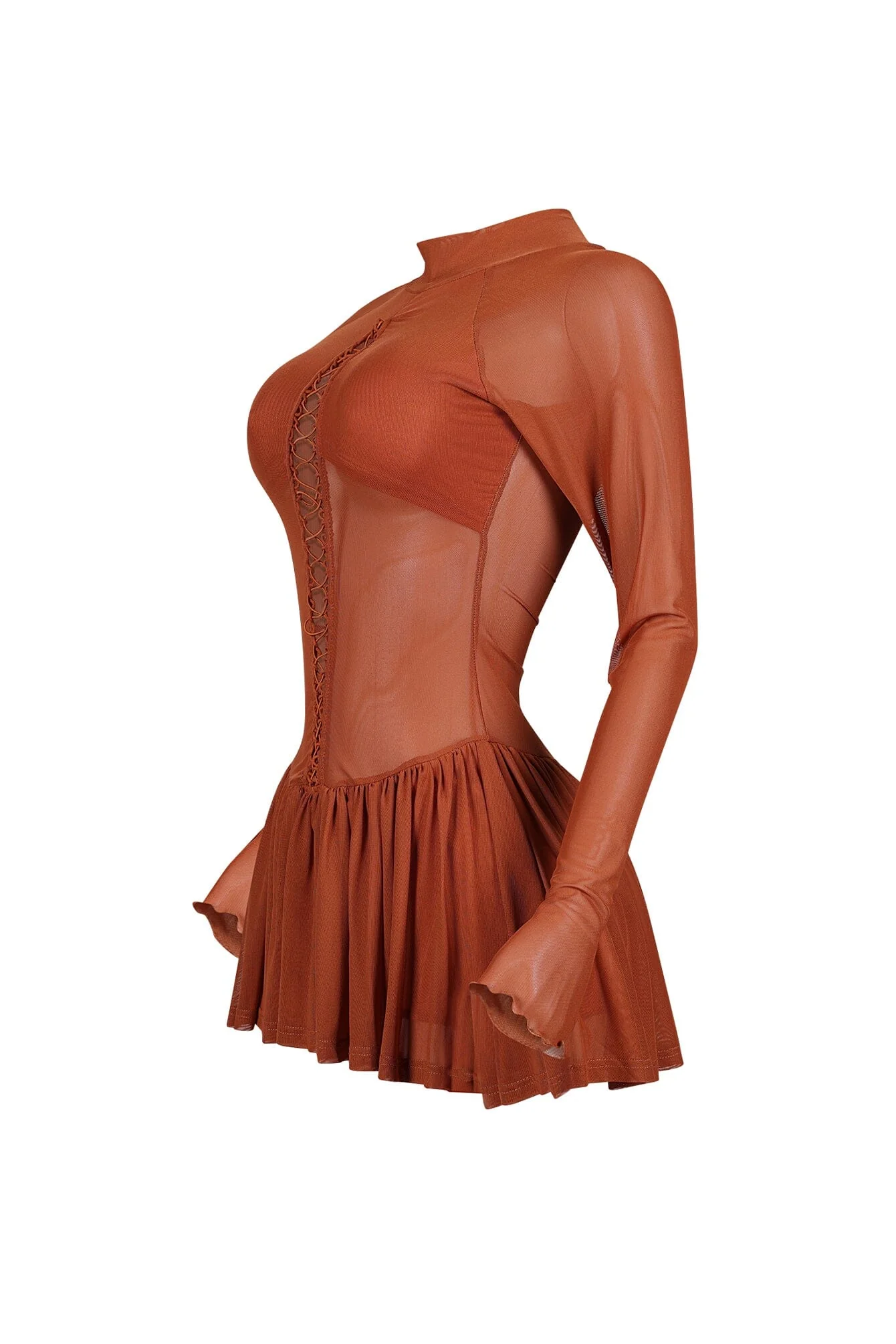 1606-Karasi-Mesh-Lace-Up-Flare-Mini-Dress-7.webp Karasi Mesh Lace Up Flare Mini Dress