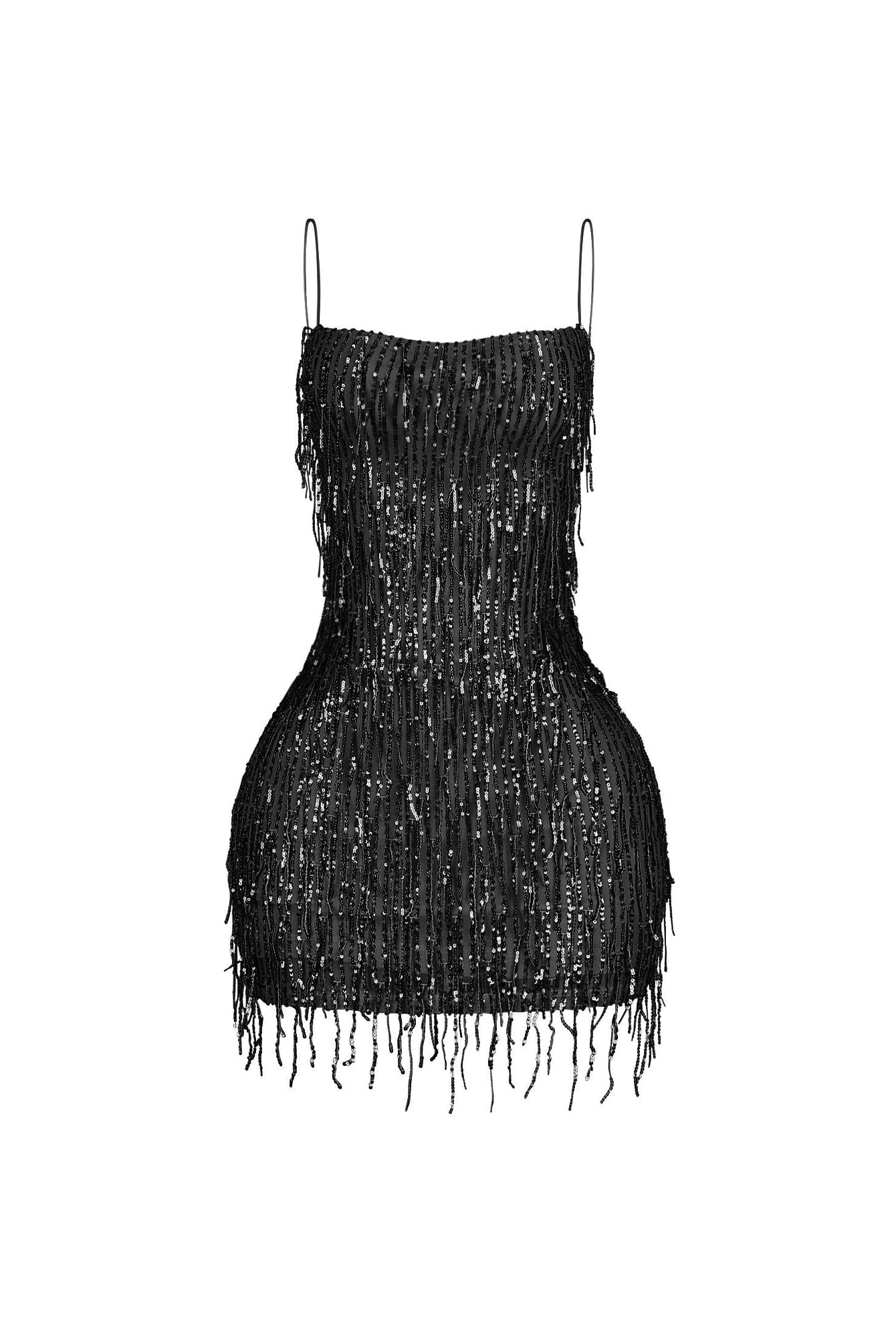 1742-Attractive-Sequin-Fringe-Mini-Dress-7.jpg Attractive Sequin Fringe Mini Dress