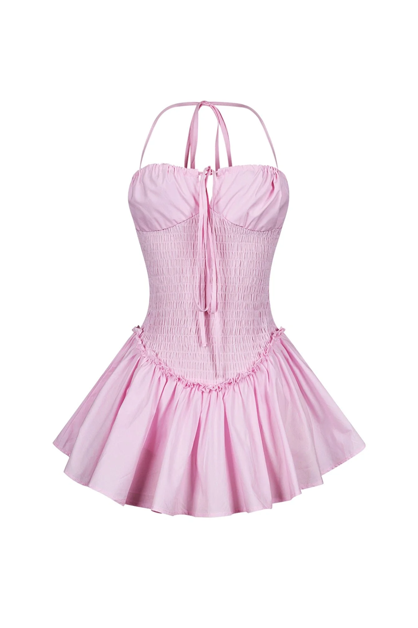 1787-Norah-Poplin-Smocking-Flare-Mini-Dress-7.webp Norah Poplin Smocking Flare Mini Dress