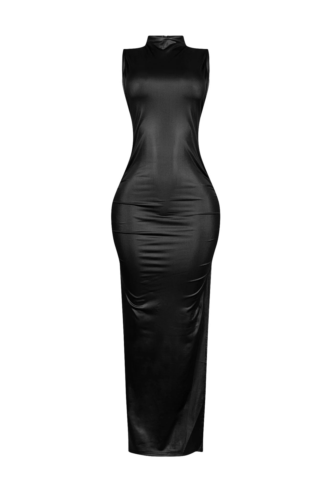 180-Marenna-Faux-Leather-Ruched-Maxi-Dress-14.webp Marenna Faux Leather Ruched Maxi Dress