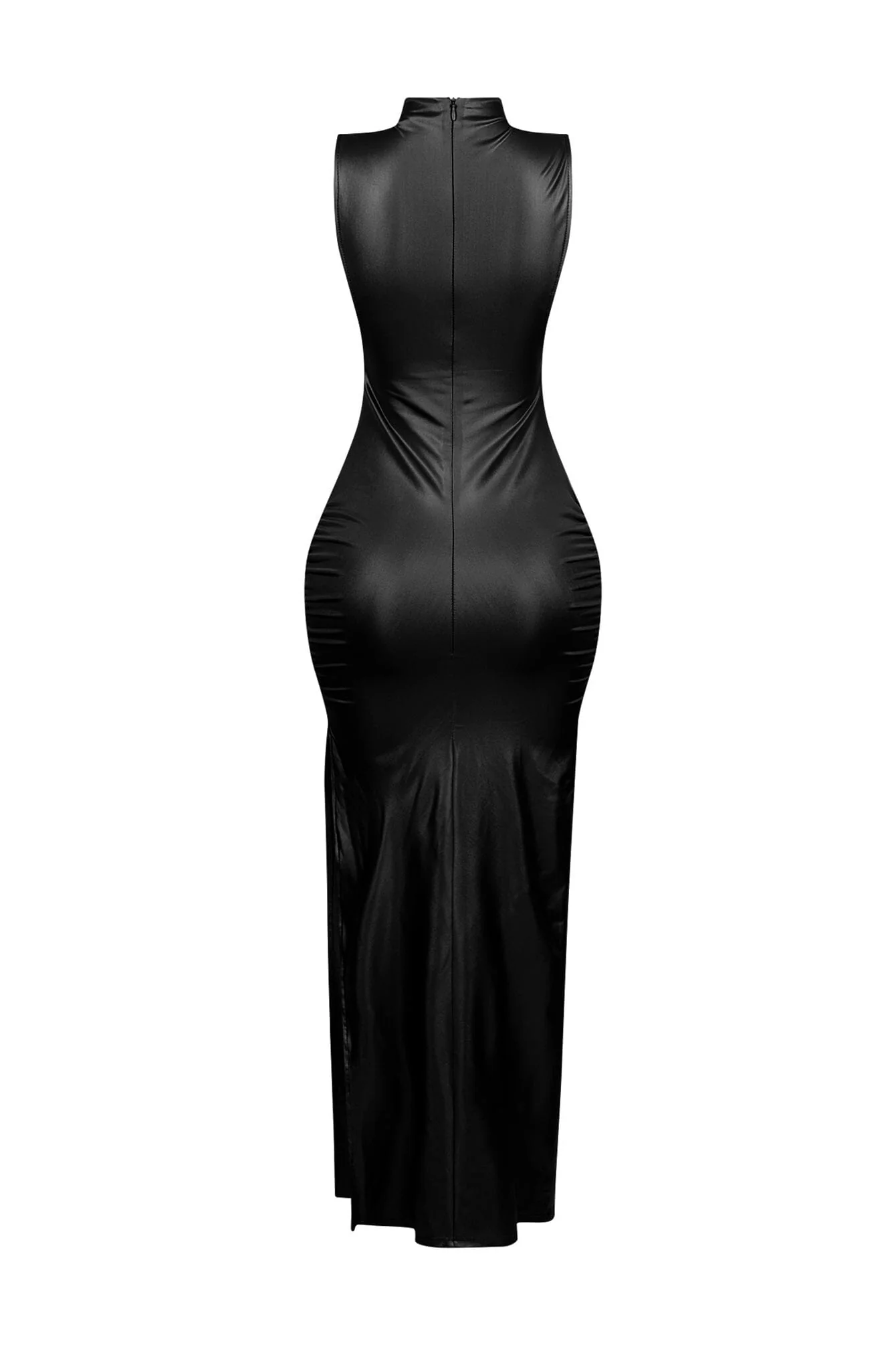 180-Marenna-Faux-Leather-Ruched-Maxi-Dress-19.webp Marenna Faux Leather Ruched Maxi Dress