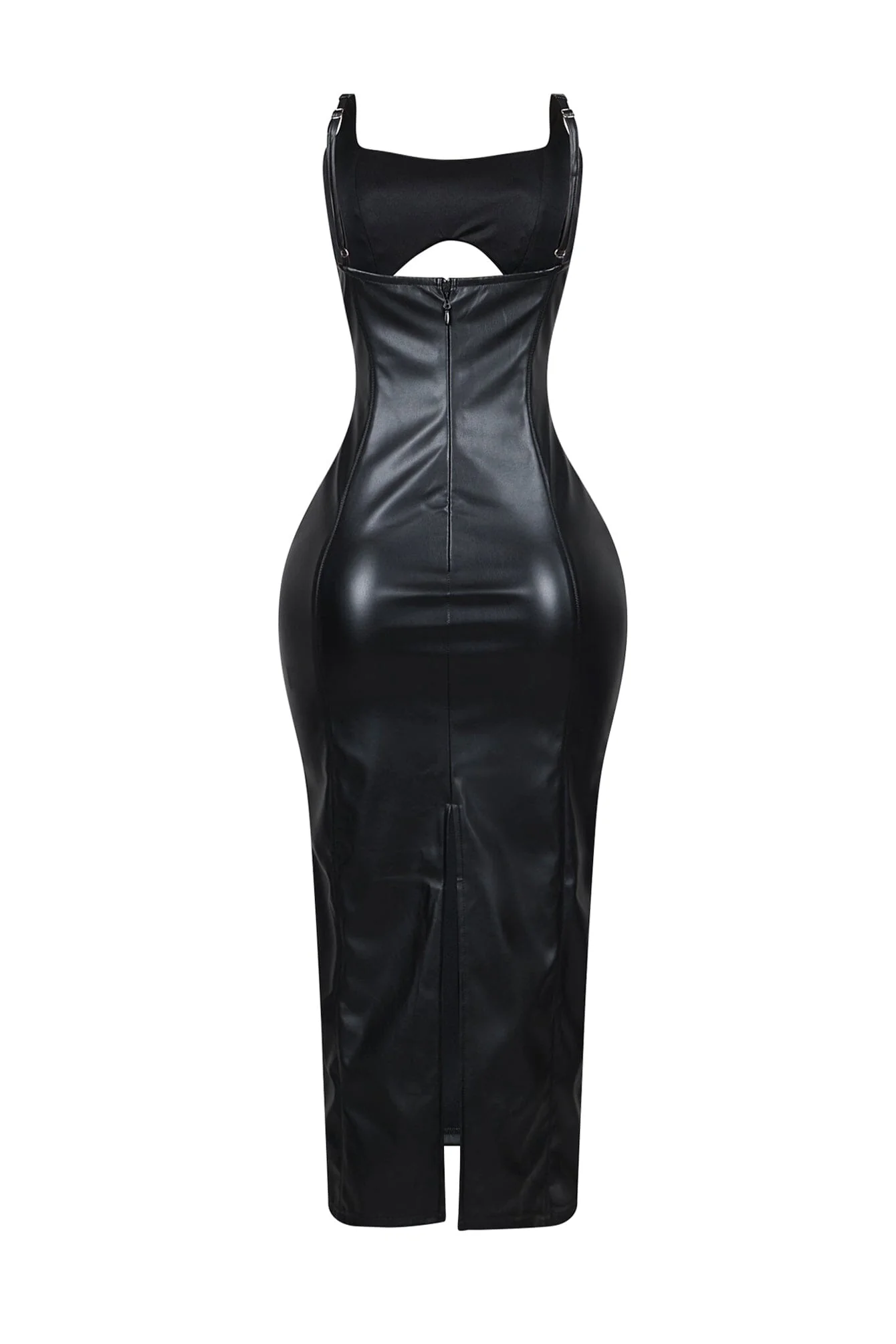 1887-Elisha-Faux-Leather-Cutout-Maxi-Dress-5.webp Elisha Faux Leather Cutout Maxi Dress