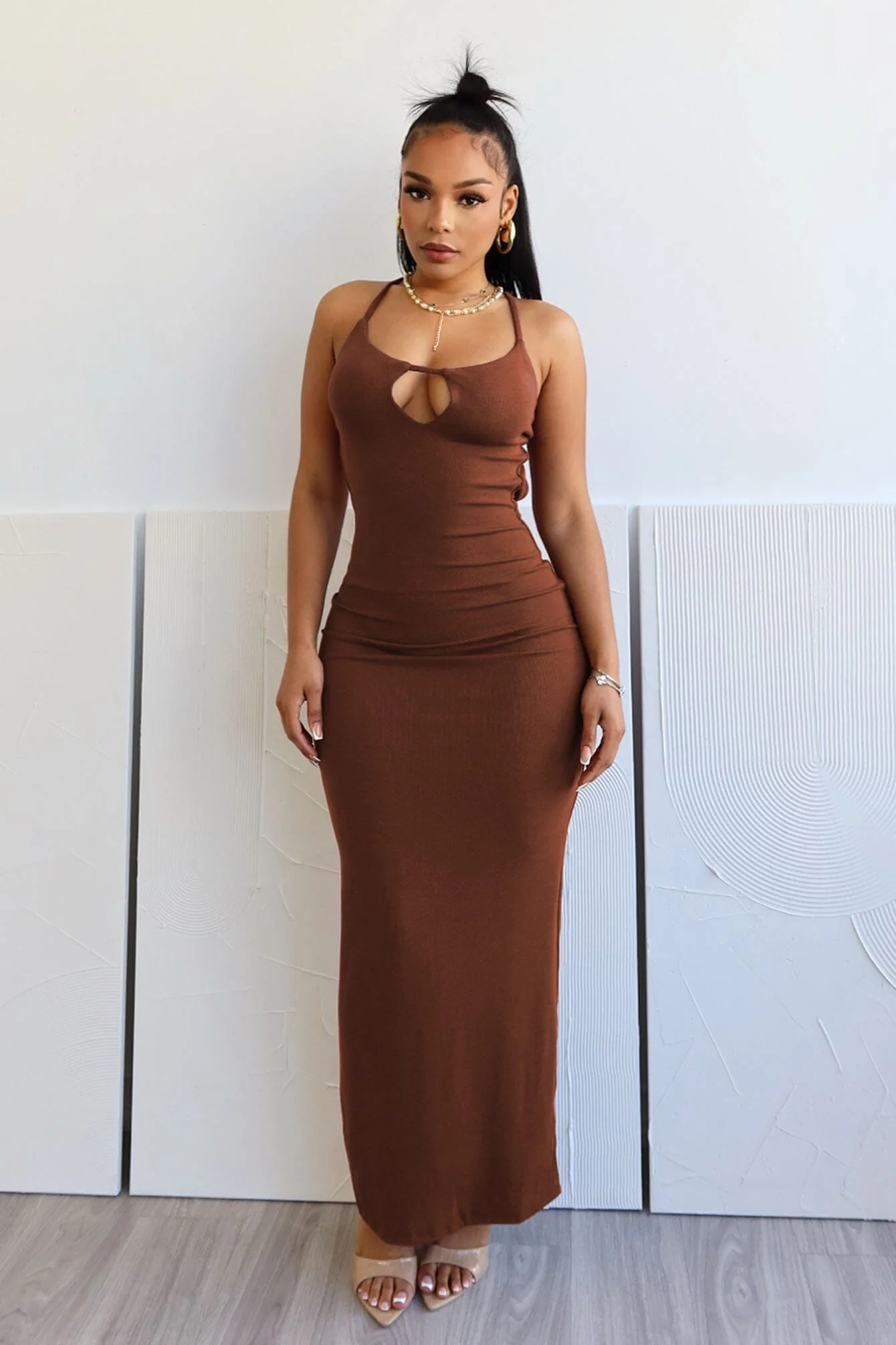 1902-Havanna-Open-Back-Dress-3.webp Havanna Open Back Dress