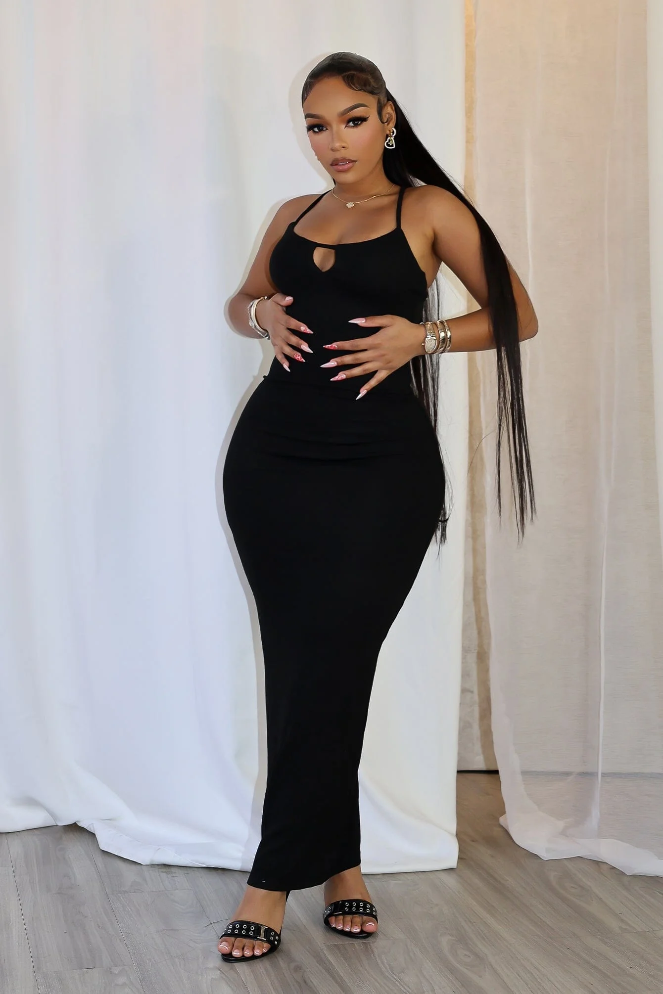 1902-Havanna-Open-Back-Dress-6.webp Havanna Open Back Dress