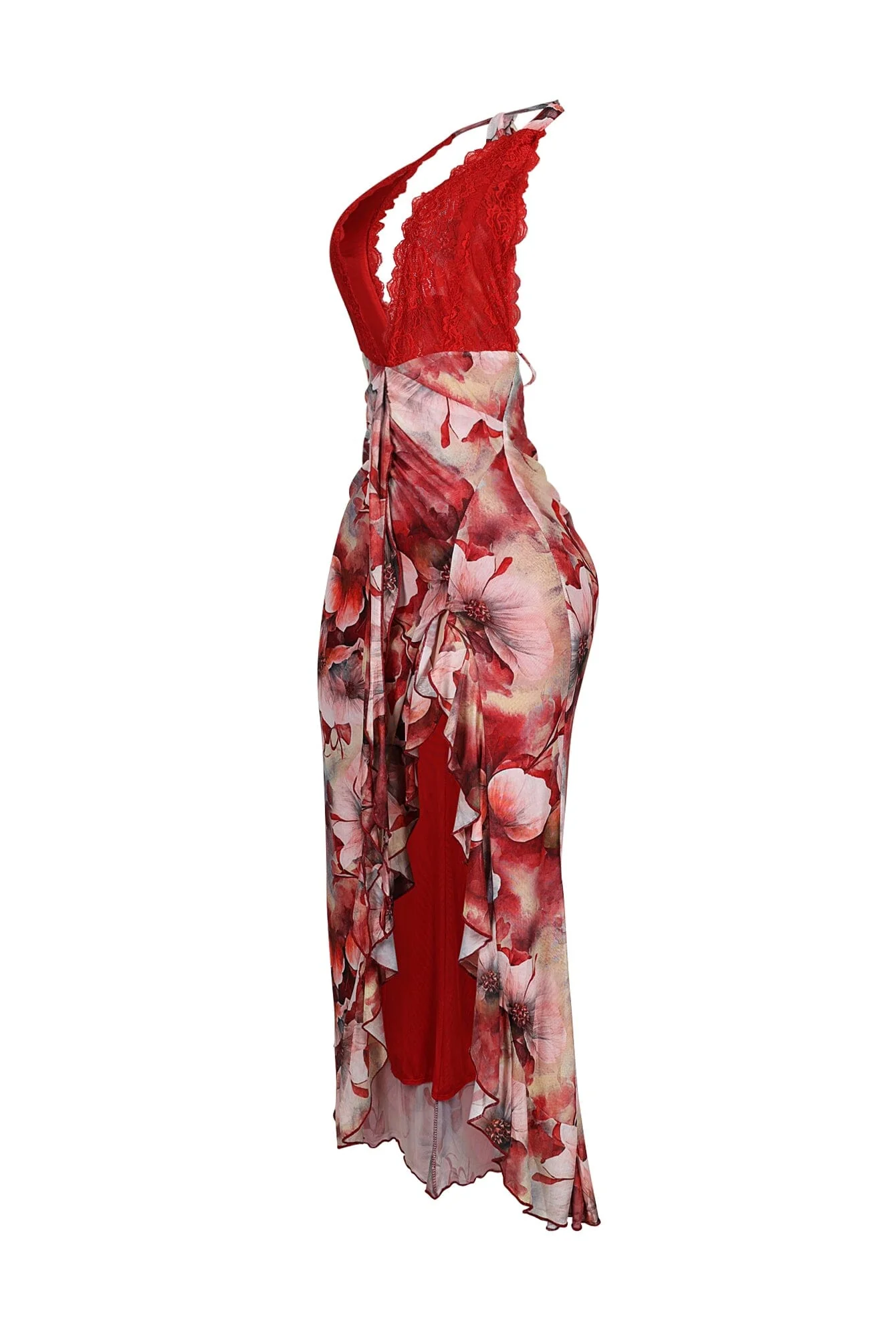 1921-Fariah-Print-Lace-Halter-Ruffle-Maxi-Dress-6.webp Fariah Print Lace Halter Ruffle Maxi Dress