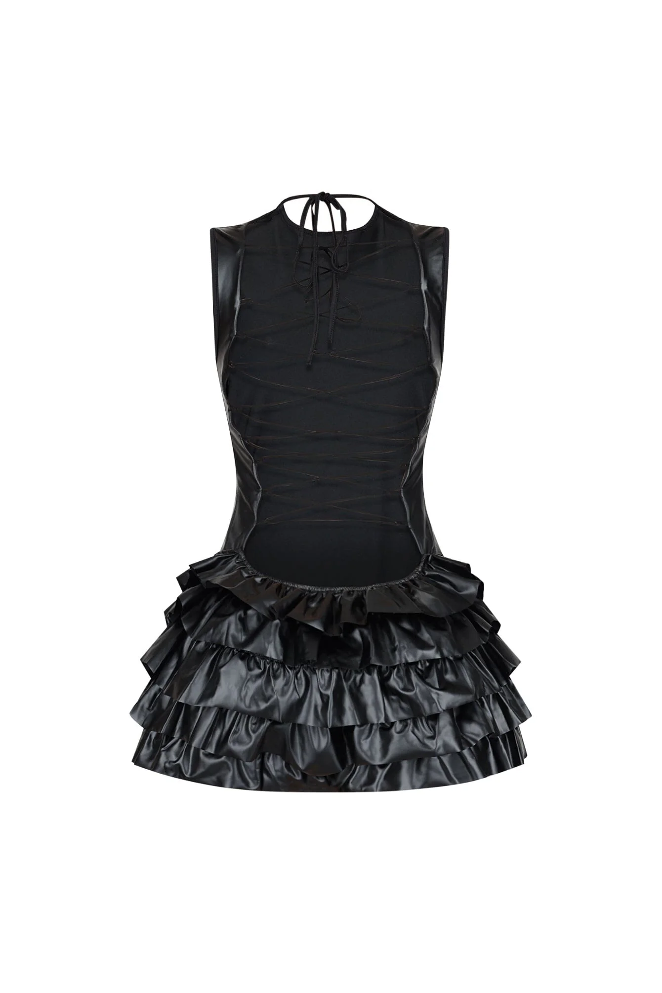 1939-Somma-Faux-Leather-PU-Micro-Dress-6.webp Somma Faux Leather PU Micro Dress