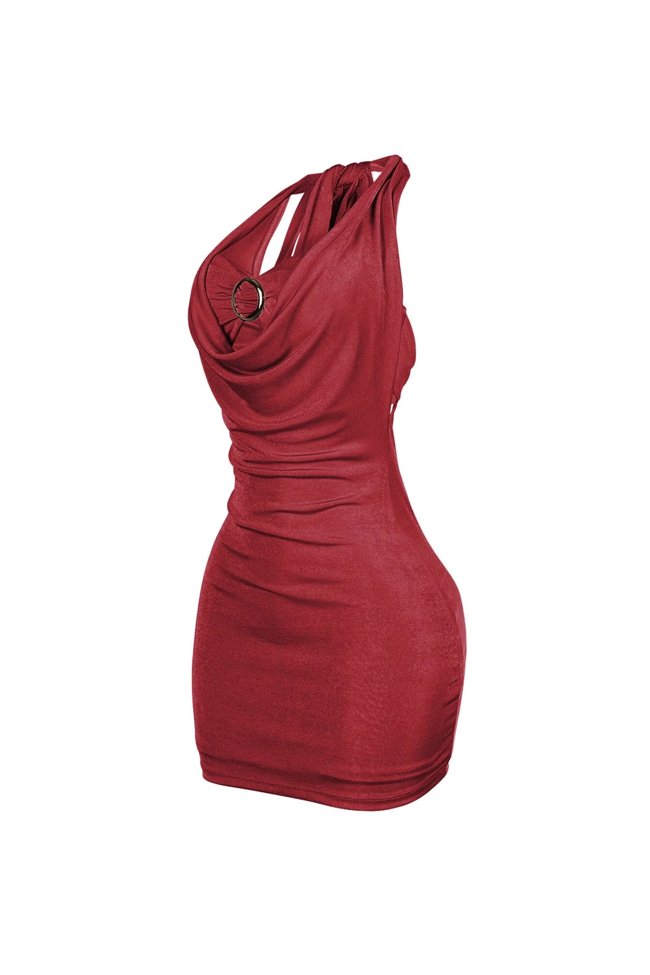 1950-Satinelle-Halter-Slinky-Bra-Top-Mini-Dress-8.webp Satinelle Halter Slinky Bra Top Mini Dress