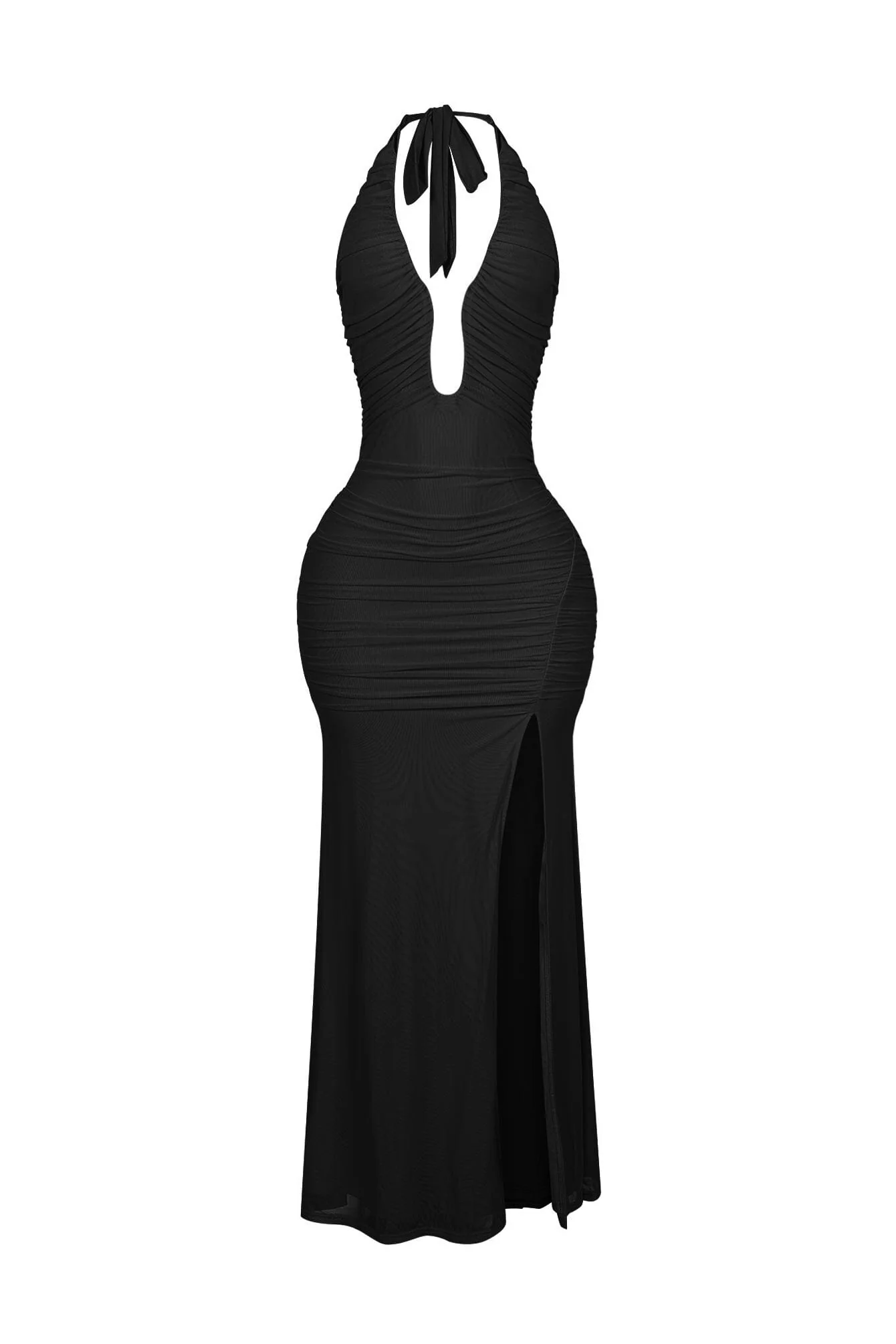 1991-Yoona-Mesh-Mermaid-Halter-Maxi-Dress-6.webp Yoona Mesh Mermaid Halter Maxi Dress