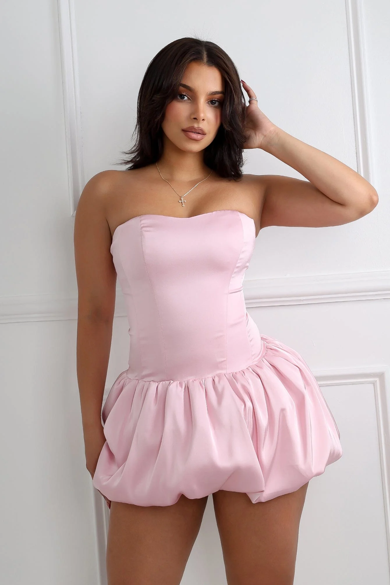 2068-Bre-Tube-Satin-Balloon-Mini-Dress-6.webp Bre Tube Satin Balloon Mini Dress