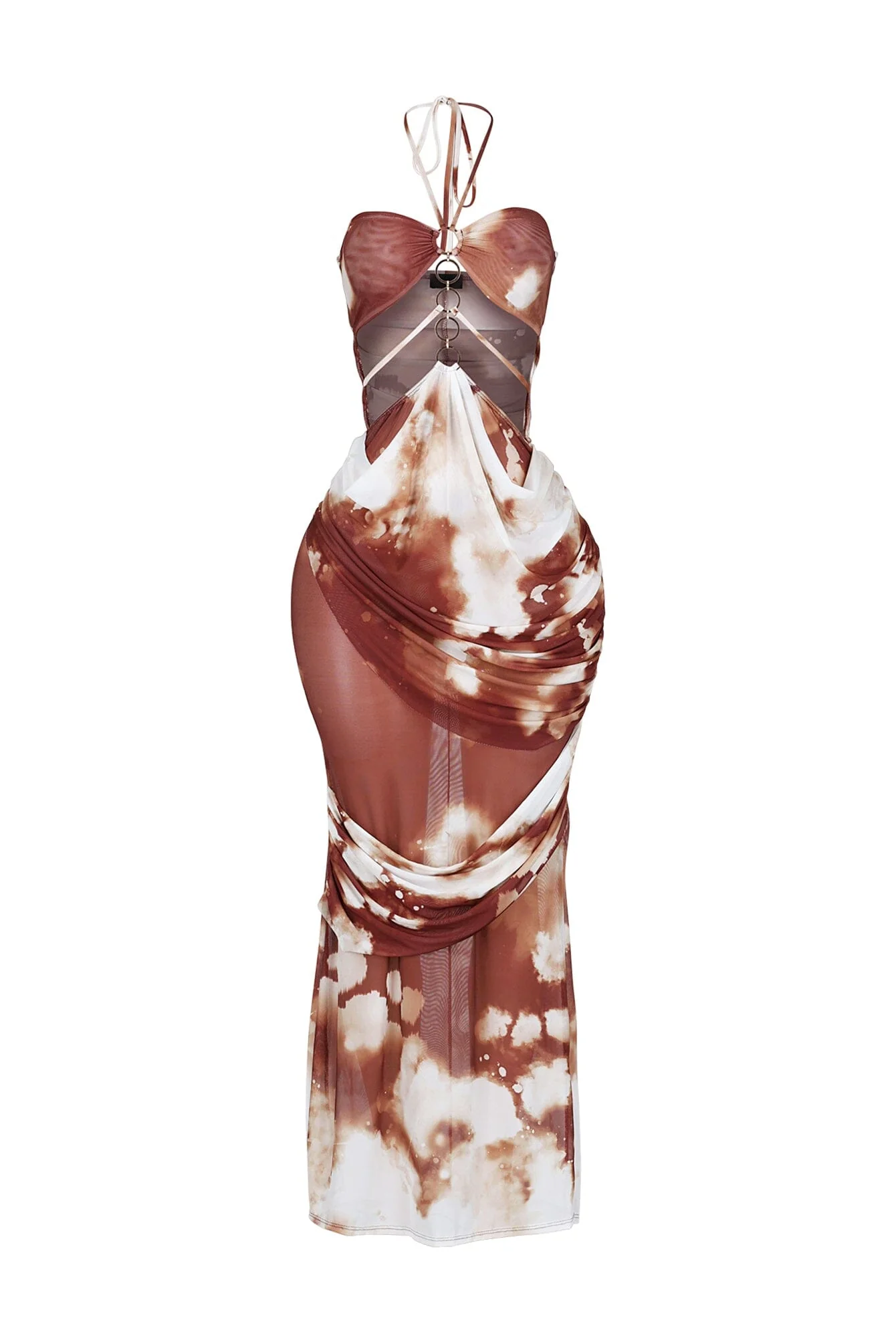 2104-Rust-Afterdark-Mesh-Print-Halter-Maxi-Dress-5.webp Rust Afterdark Mesh Print Halter Maxi Dress