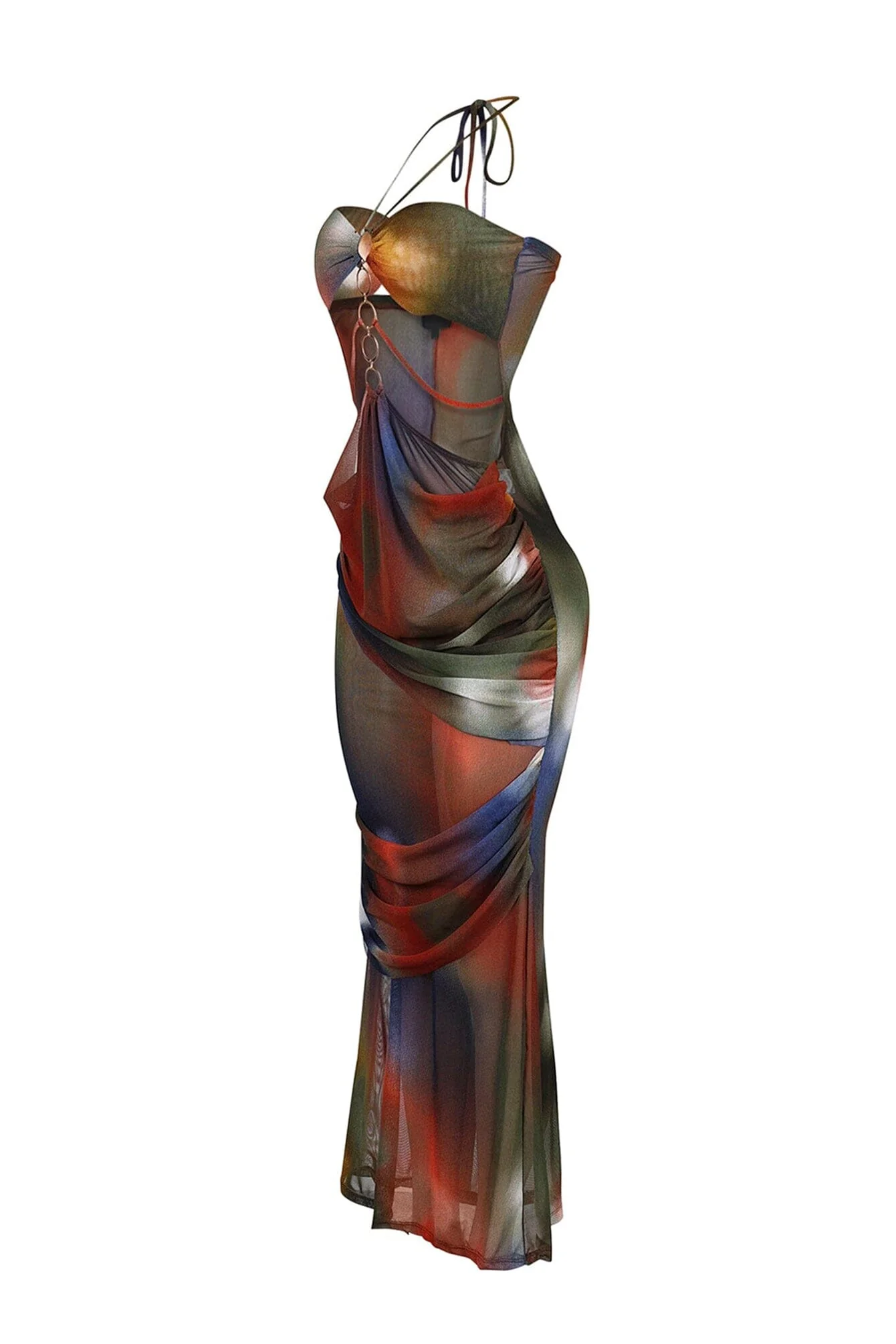 2104-Rust-Afterdark-Mesh-Print-Halter-Maxi-Dress-7.webp Rust Afterdark Mesh Print Halter Maxi Dress
